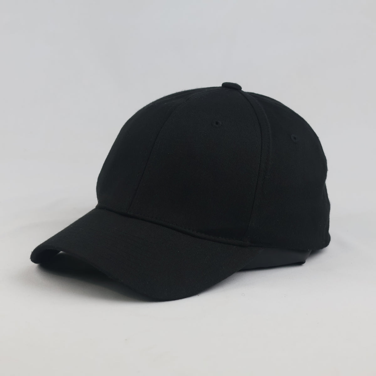 Thrifted Classic Yupoong Black Stretch Fit Dad Hat (58-60cm) | 10609