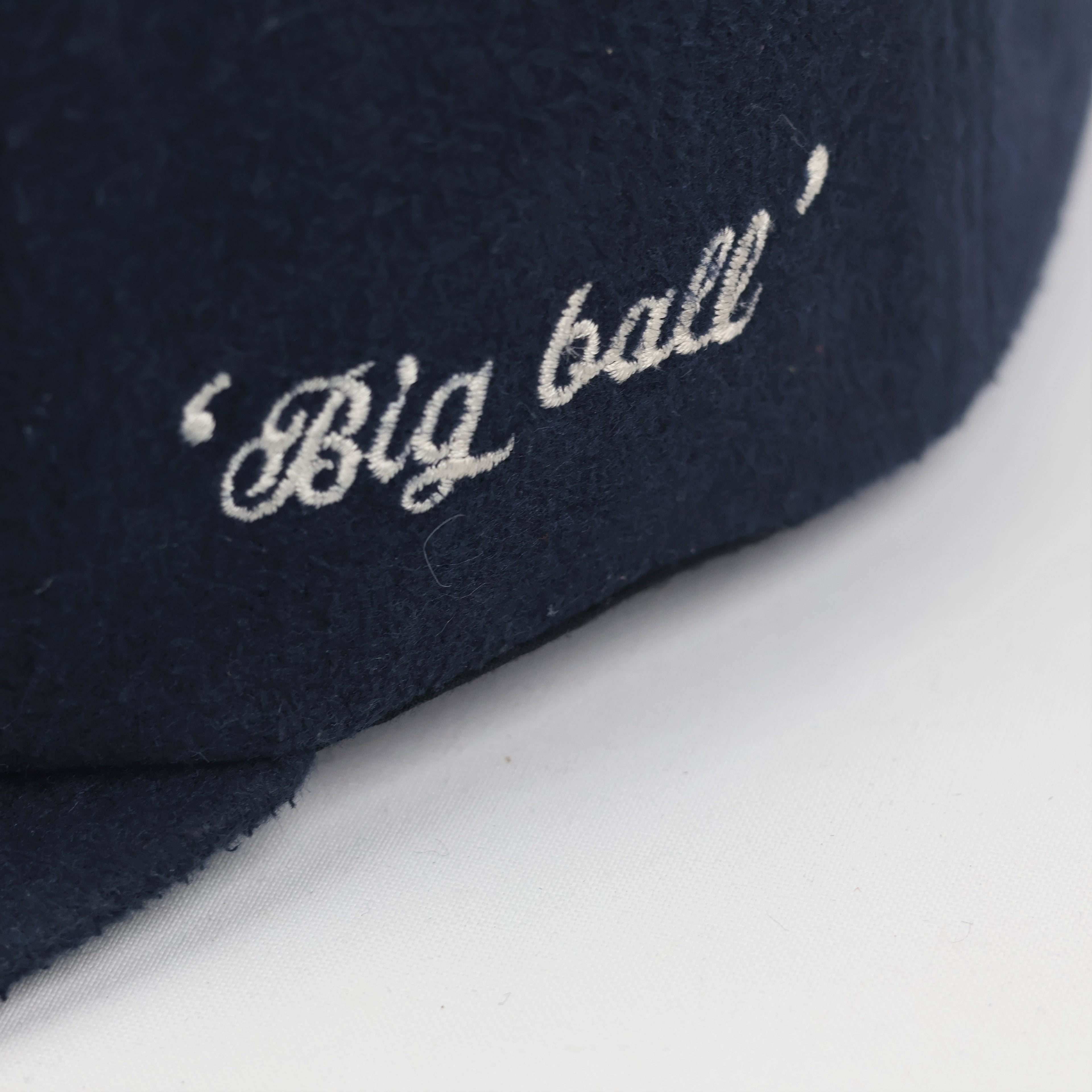 Vintage Bendl's "Big Ball" Wool Baseball Trifted Cap - Navy Blue