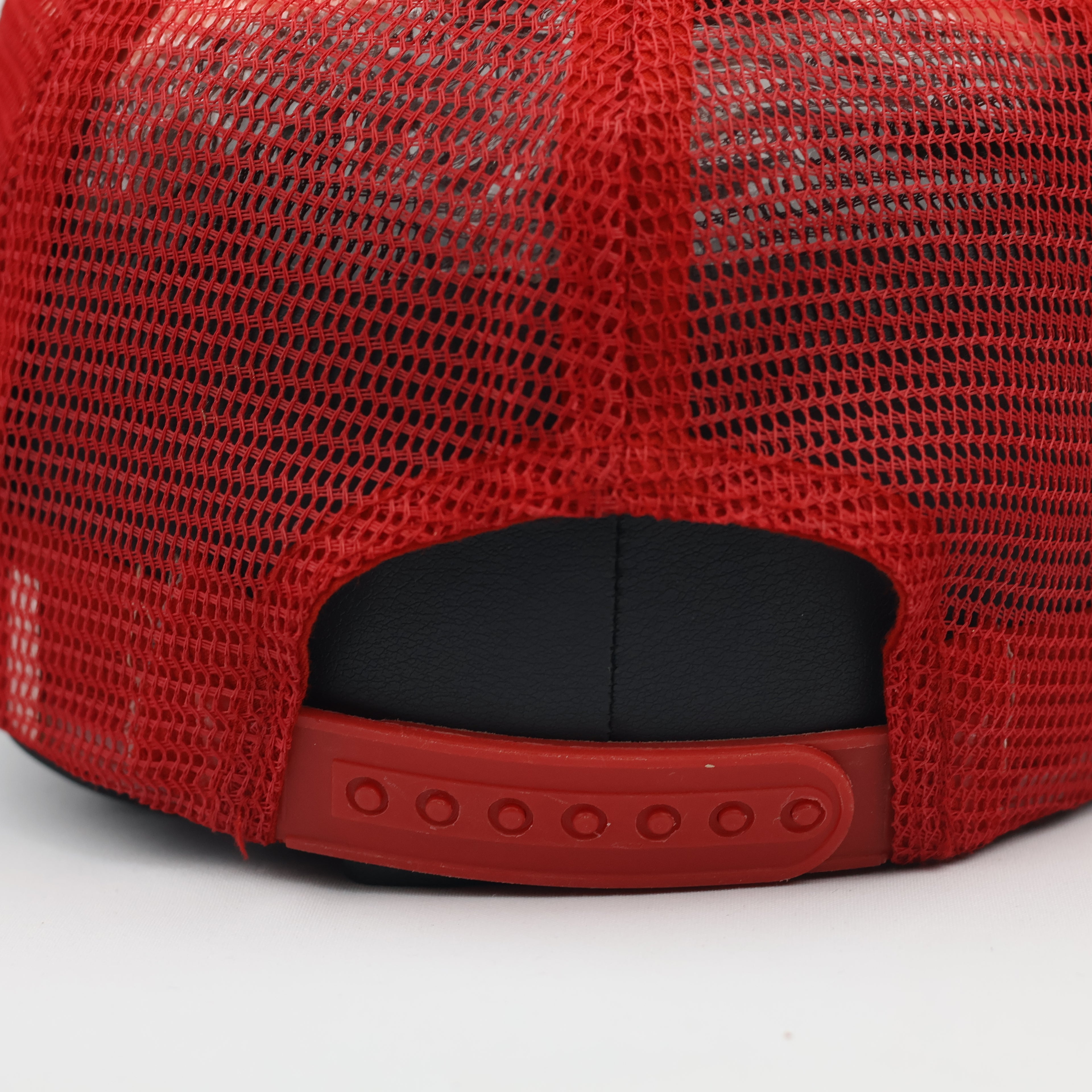 Thrifted Rhone Graphic Mesh Back Cap | Y2K Streetwear Skull Hat