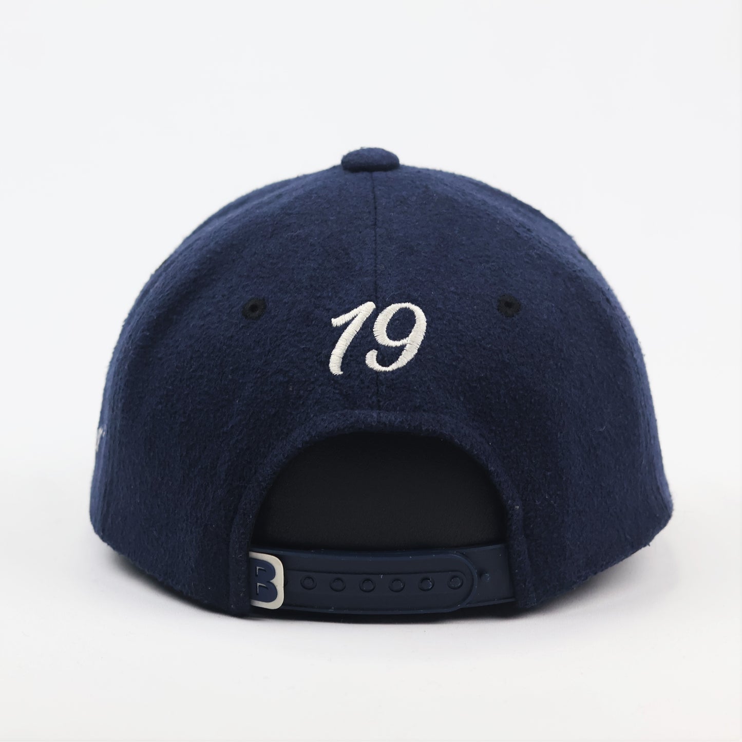 Vintage Bendl's "Big Ball" Wool Baseball Trifted Cap - Navy Blue