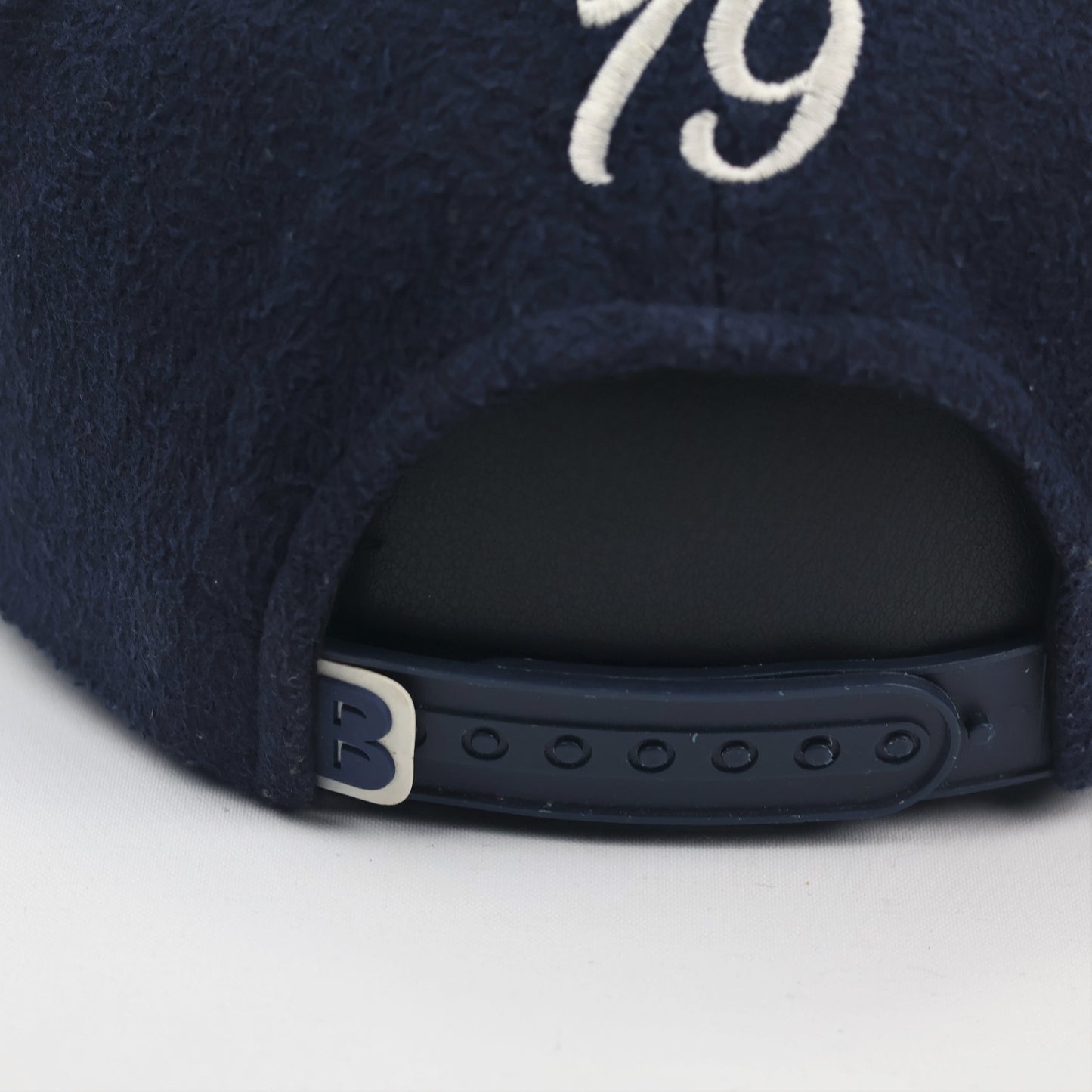 Vintage Bendl's "Big Ball" Wool Baseball Trifted Cap - Navy Blue