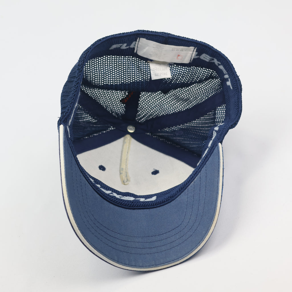 Engelbert Strauss Navy Blue Mesh Trucker Thrifted Hat - Kid's Size