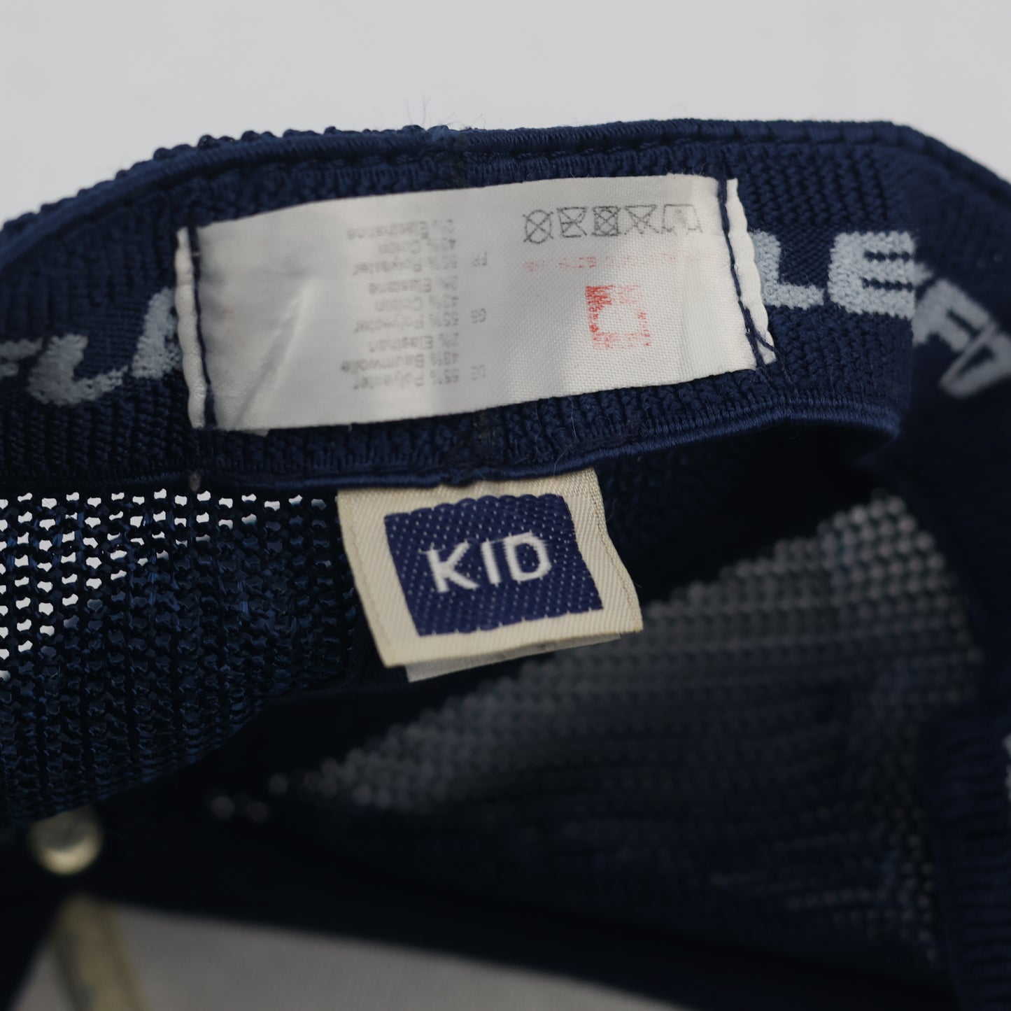 Engelbert Strauss Navy Blue Mesh Trucker Thrifted Hat - Kid's Size