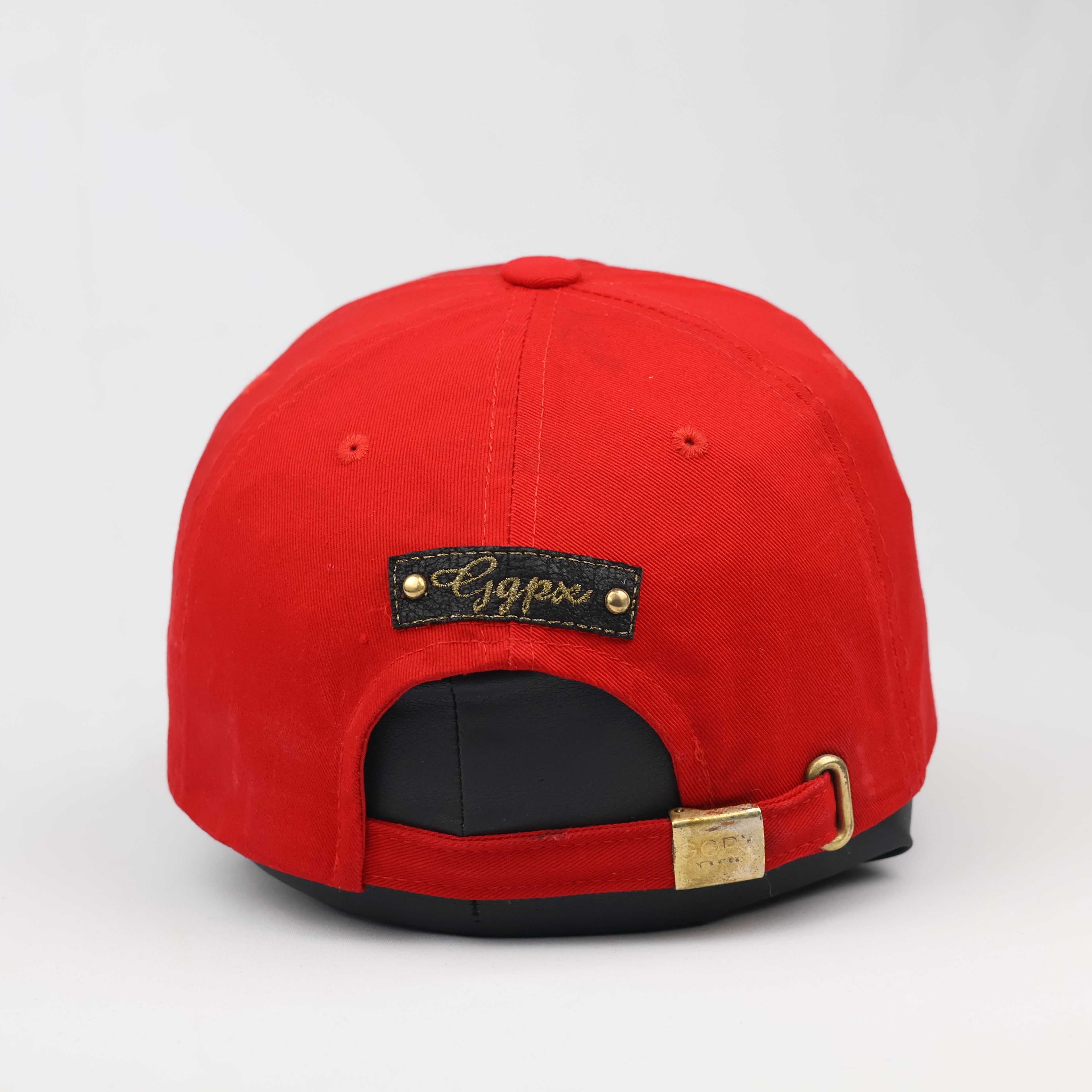 Vintage GGPX "Glam" Red Studded Thrifted Cap – Y2K Aesthetic Streetwear