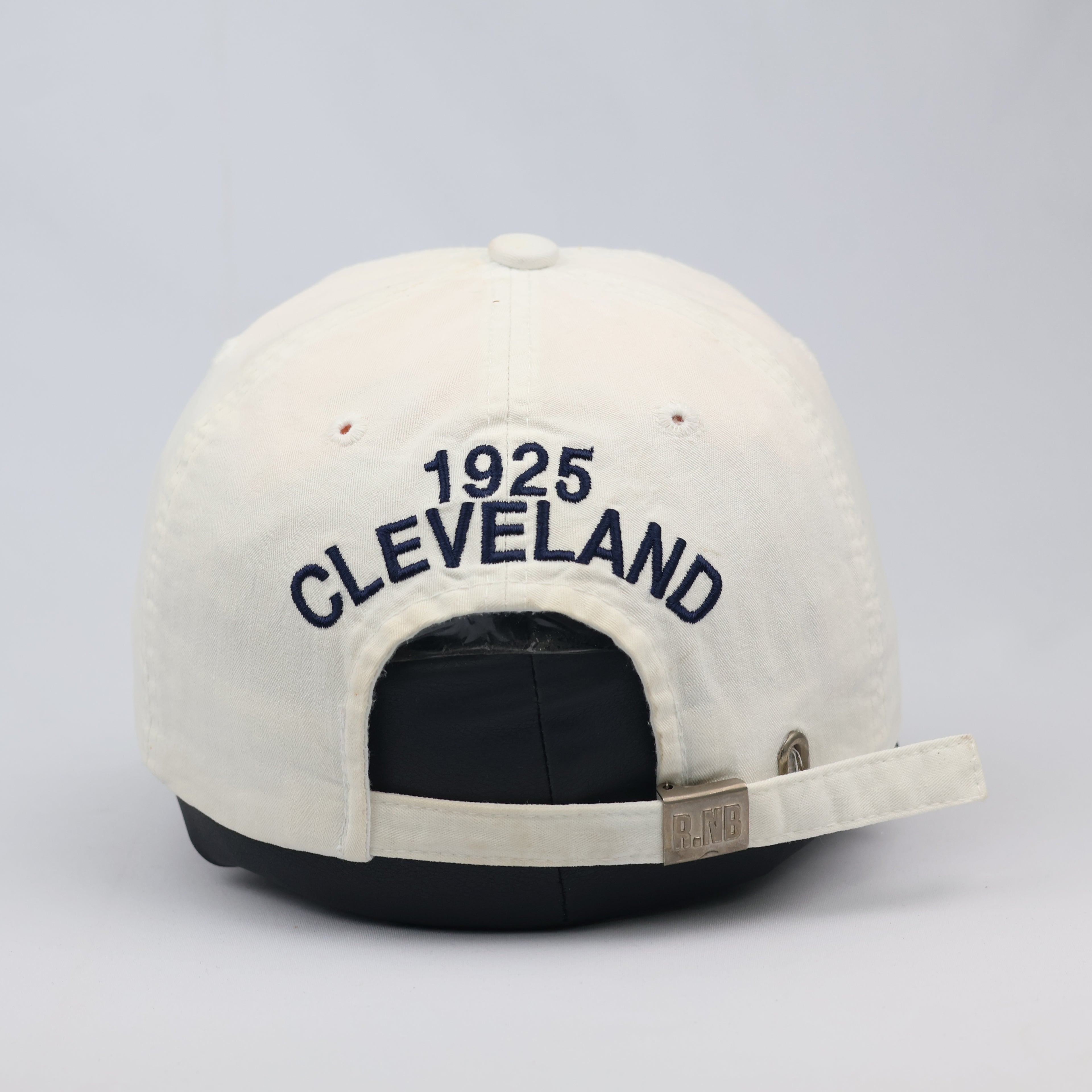 Authentic Rock N' Blue Jeans Biker Thrifted Hat | Retro 1925 Cleveland Cap
