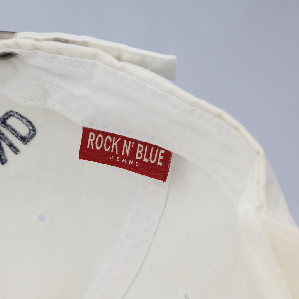 Authentic Rock N' Blue Jeans Biker Thrifted Hat | Retro 1925 Cleveland Cap