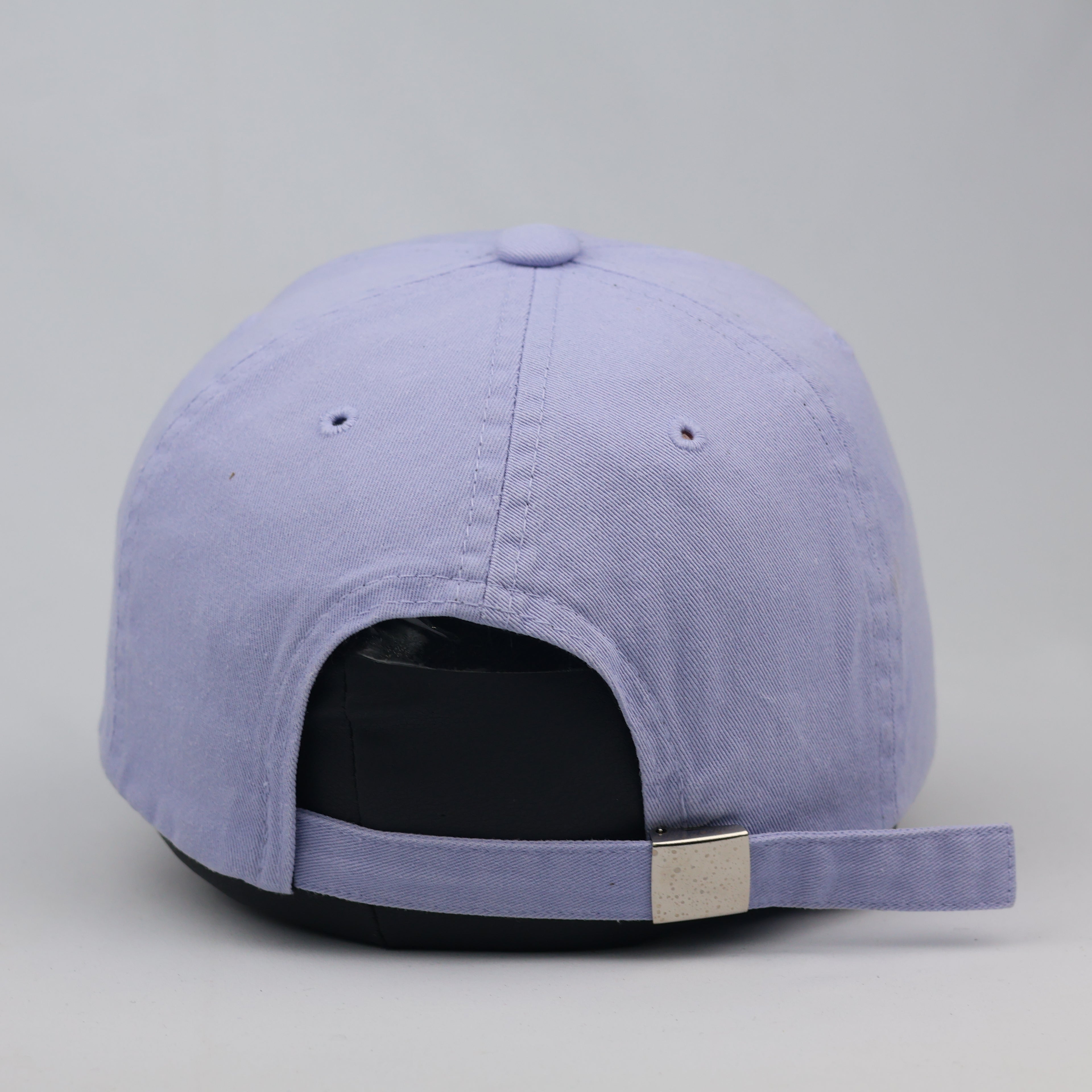 HANCE Minimalist Lavender Dad Hat – Pastel Purple Embroidered Thrifted Cap