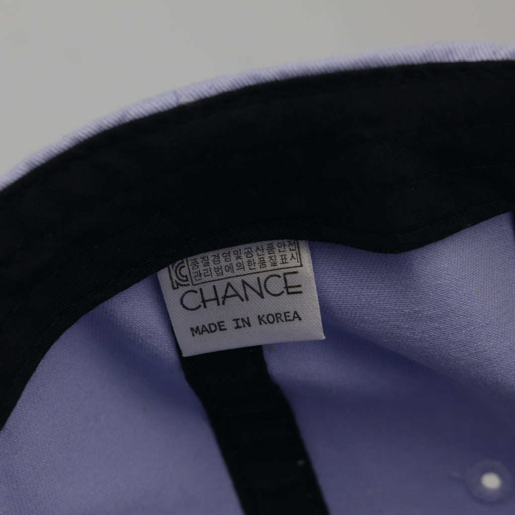 HANCE Minimalist Lavender Dad Hat – Pastel Purple Embroidered Thrifted Cap
