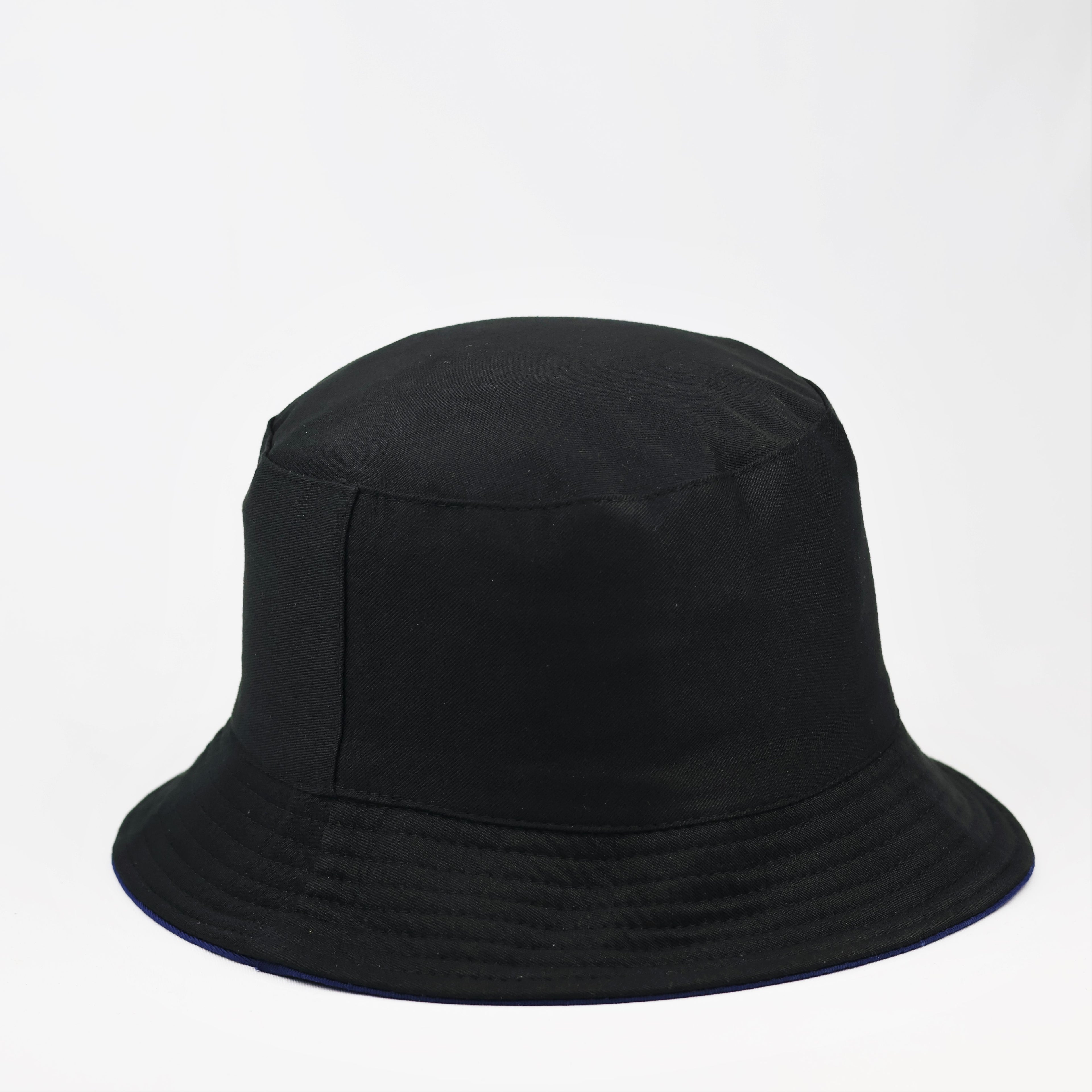 Vintage Nike Cotton Canvas Bucket Hat | Reversible Streetwear Cap