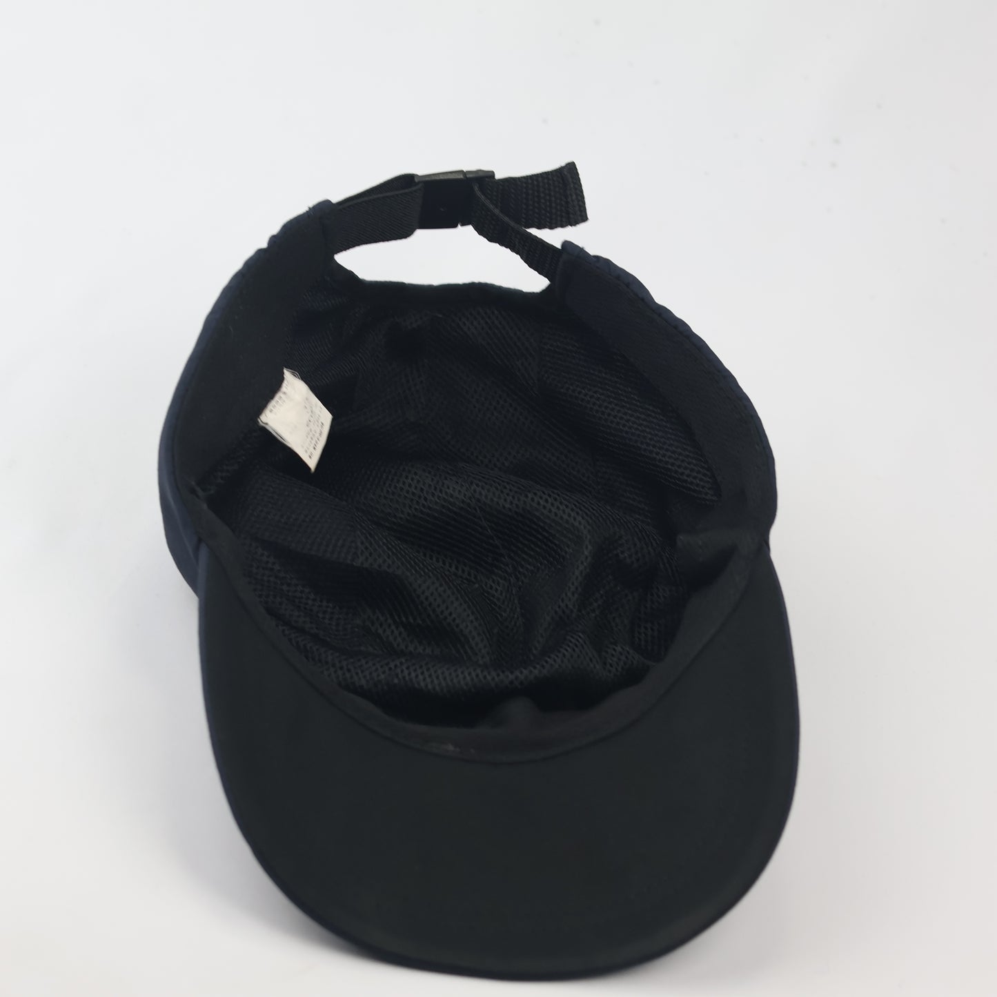 ECODER Korea 5-Panel Outdoor Camper Thrifted Cap - Navy Blue & Tan