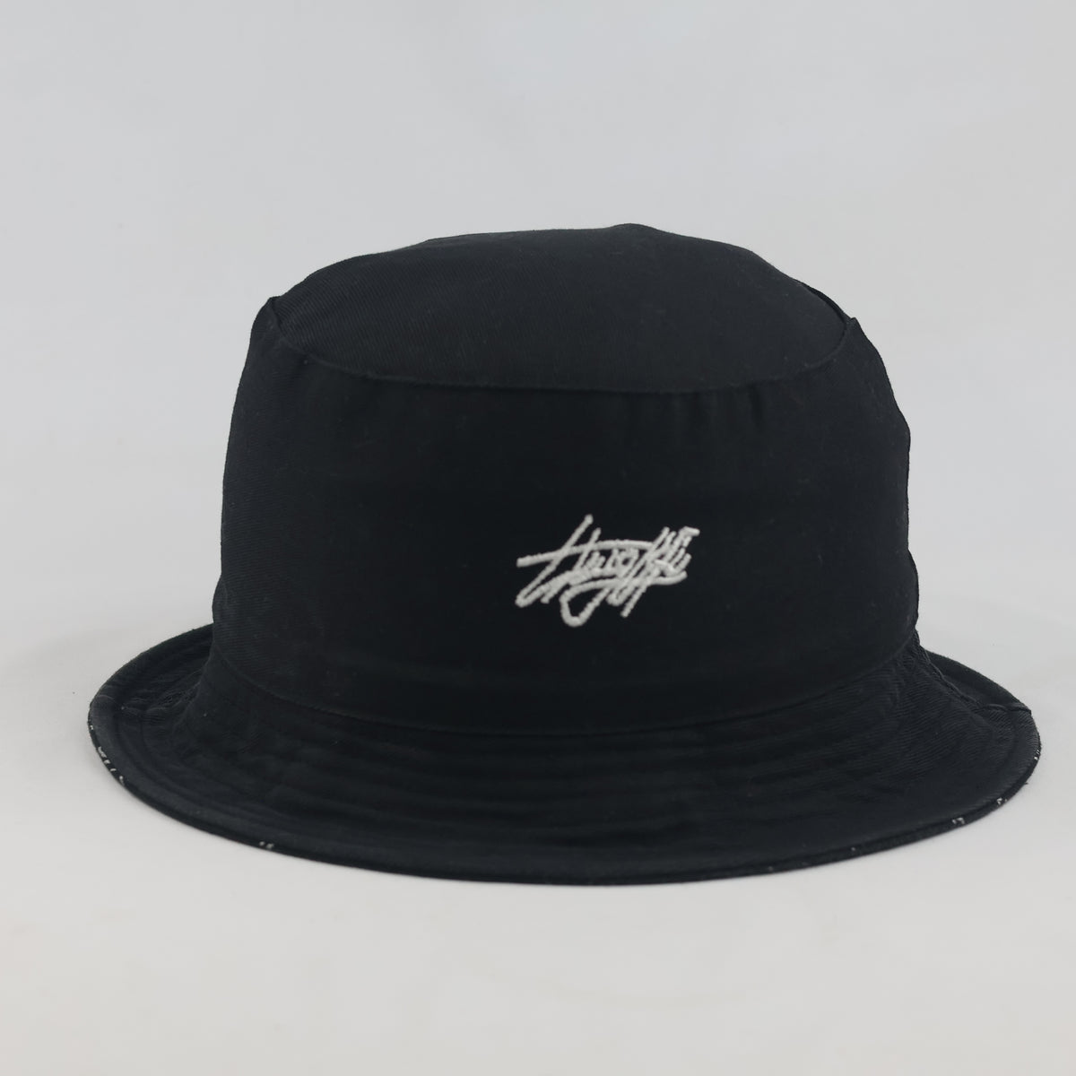 Thrifted 2-in-1 Reversible All-Over Graphic Streetwear Bucket Hat (57-58 cm) |
