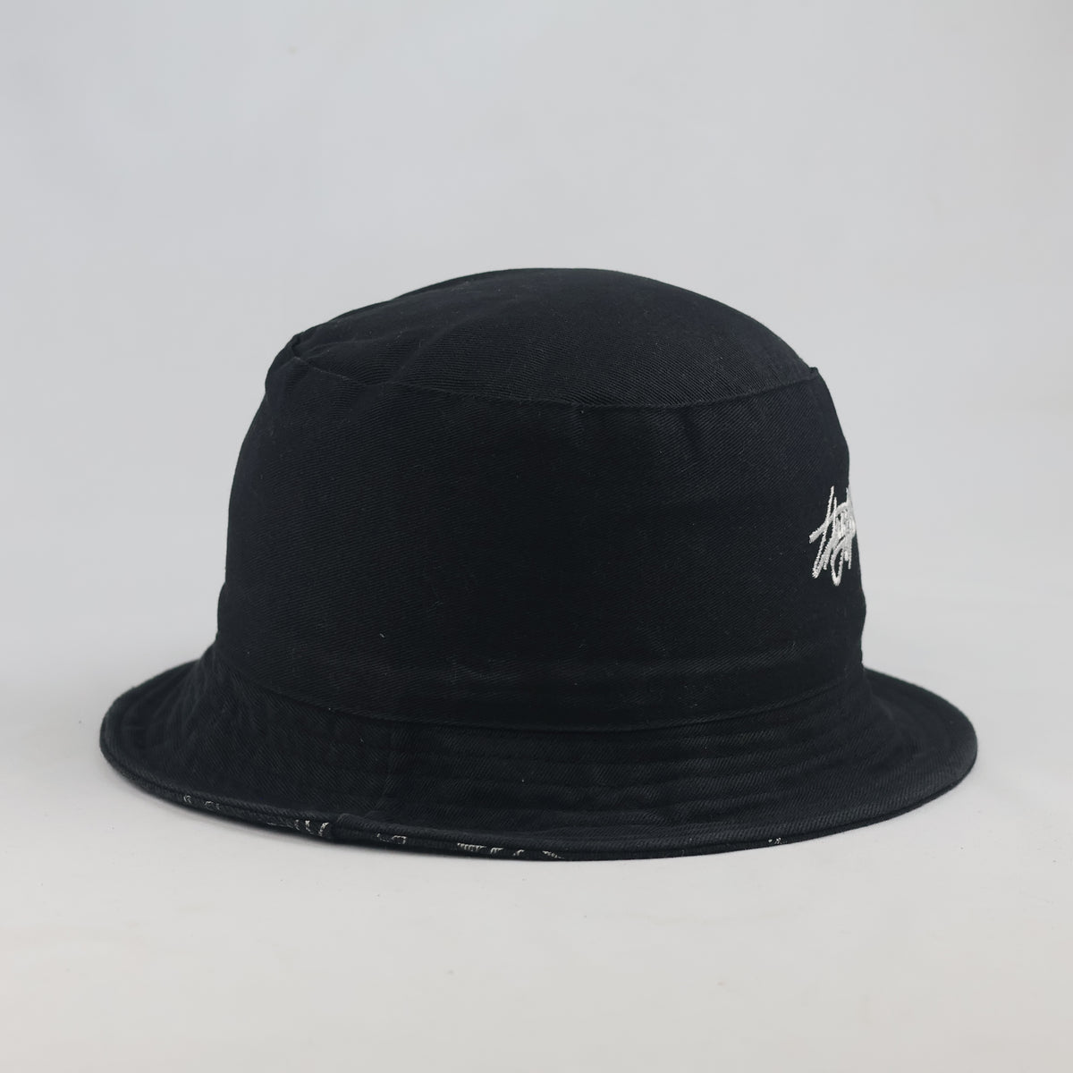 Thrifted 2-in-1 Reversible All-Over Graphic Streetwear Bucket Hat (57-58 cm) |