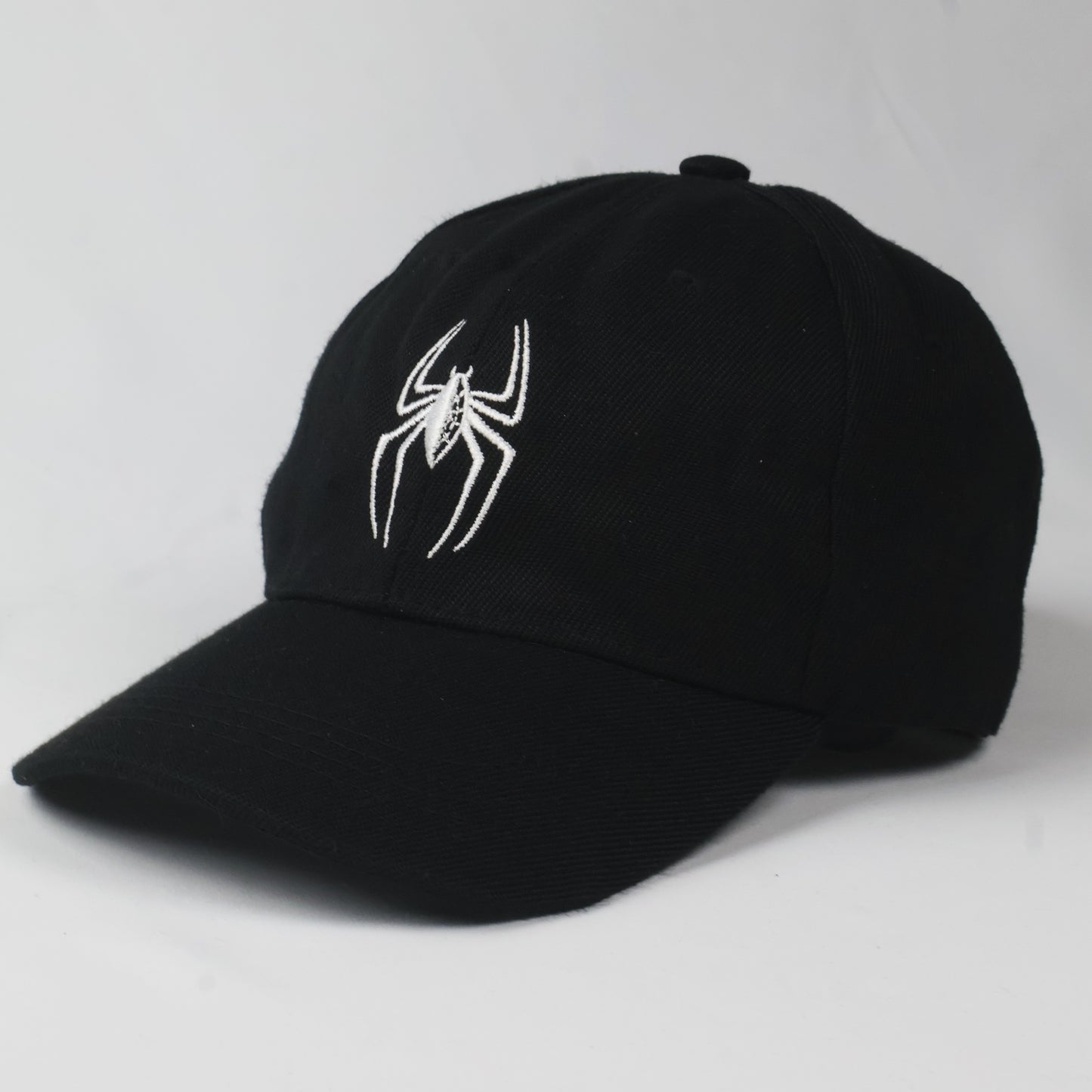 Black Spider Logo Baseball Hat