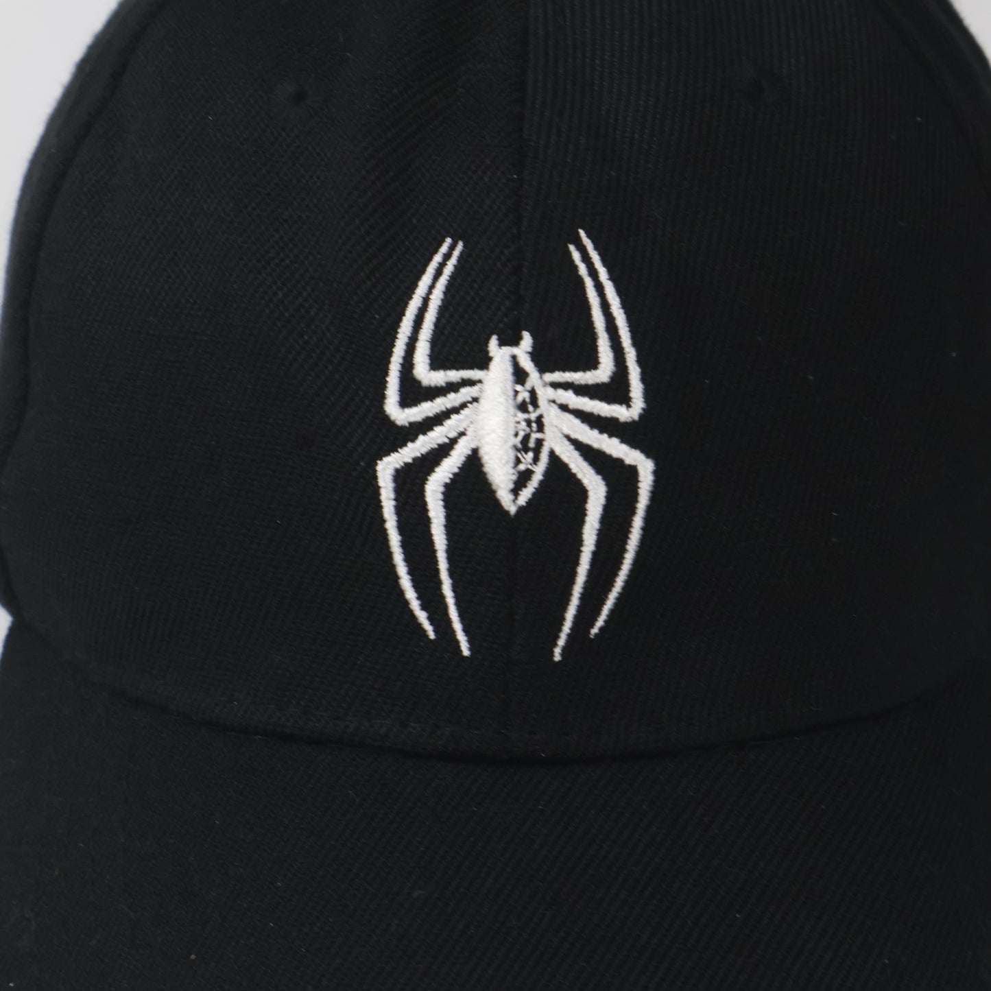Black Spider Logo Baseball Hat