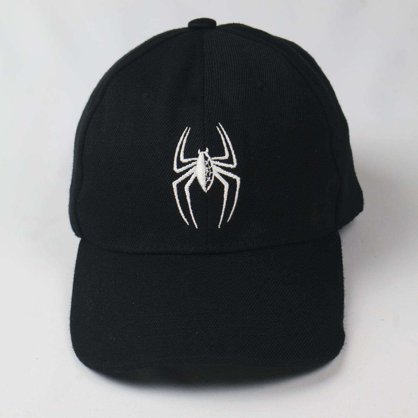 Black Spider Logo Baseball Hat