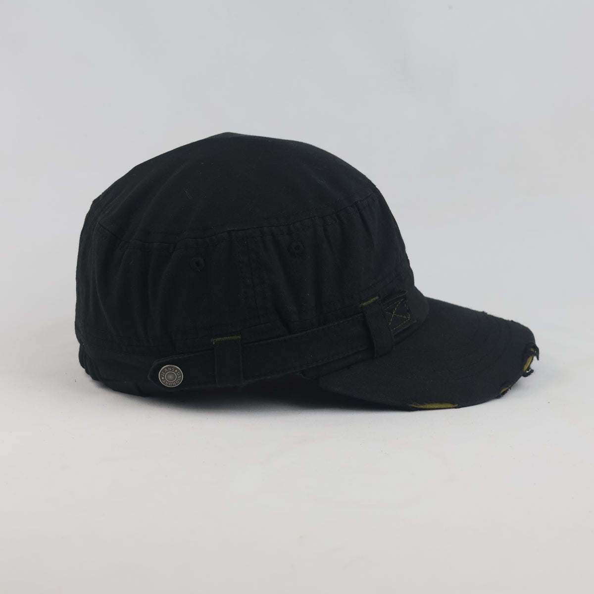 Thrifted Unionbay Black American Vintage Graphic Cadet Hat | 10061