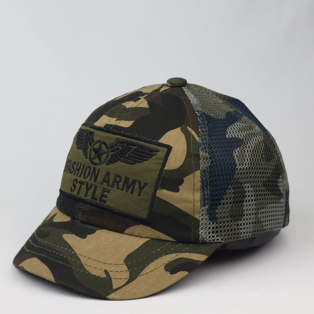 Jamont Camouflage Mesh Trucker Hat - Fashion Army Style