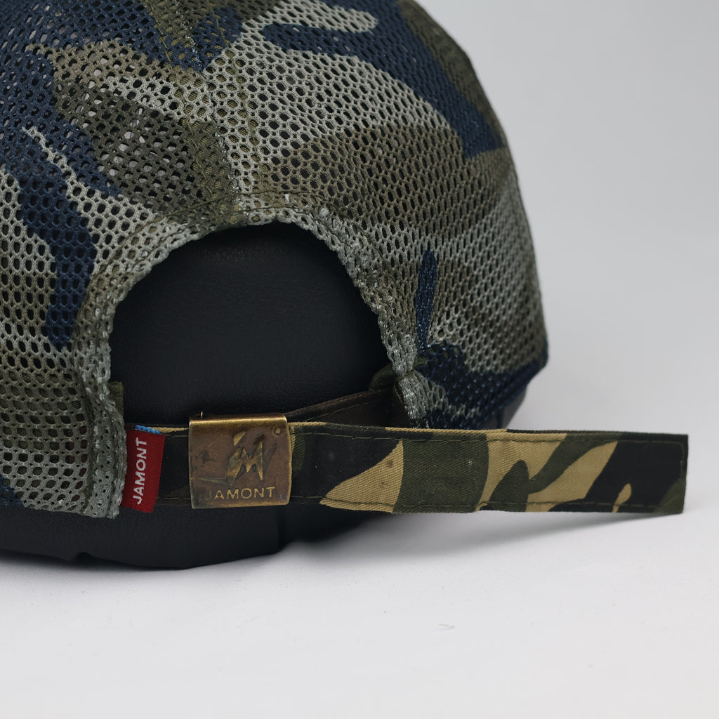 Jamont Camouflage Mesh Trucker Hat - Fashion Army Style
