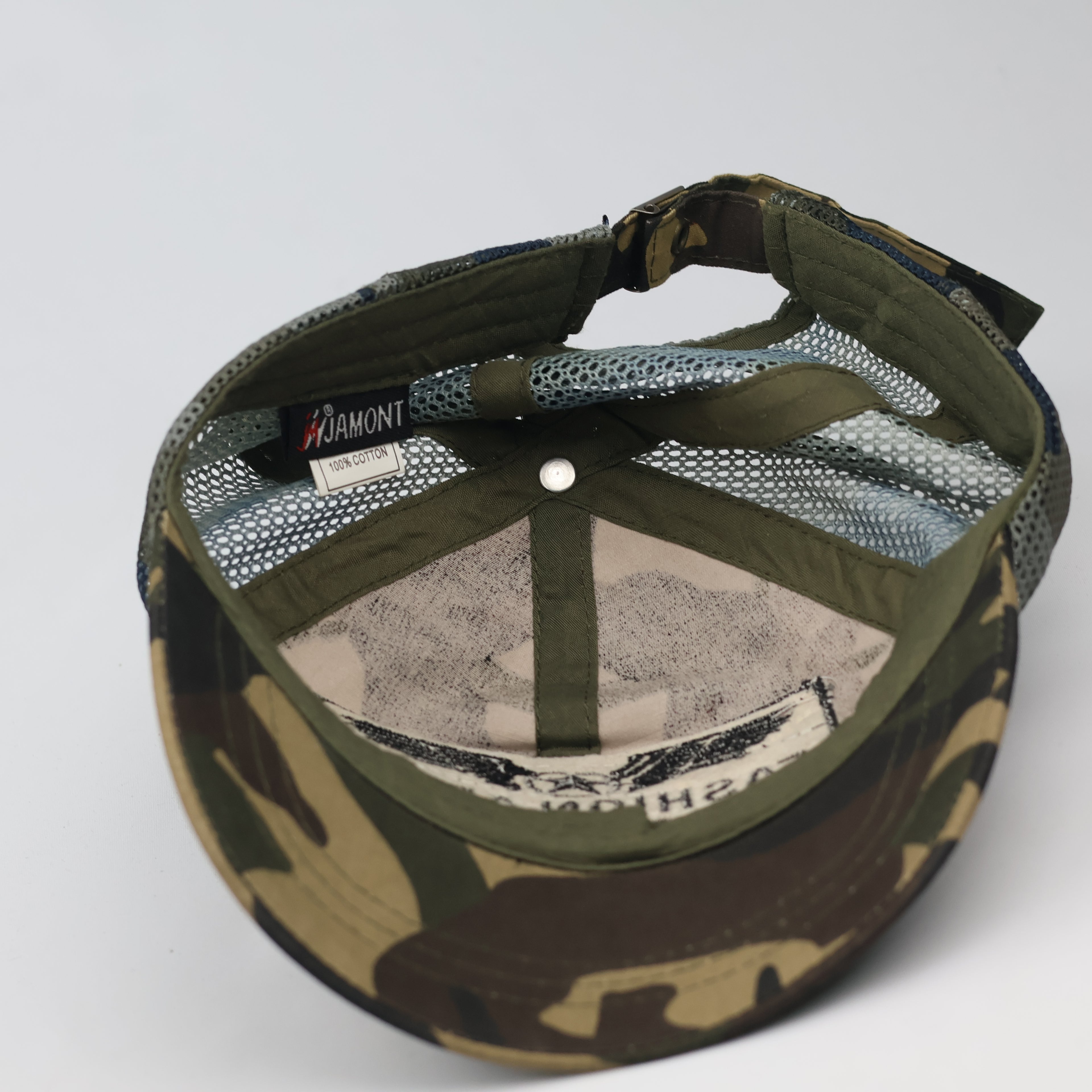 Jamont Camouflage Mesh Trucker Hat - Fashion Army Style