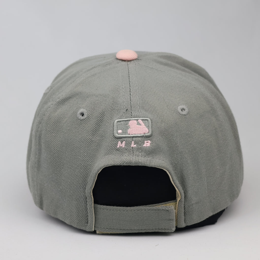 Authentic MLB New York Yankees Thrifted Hat - Grey & Pastel Pink