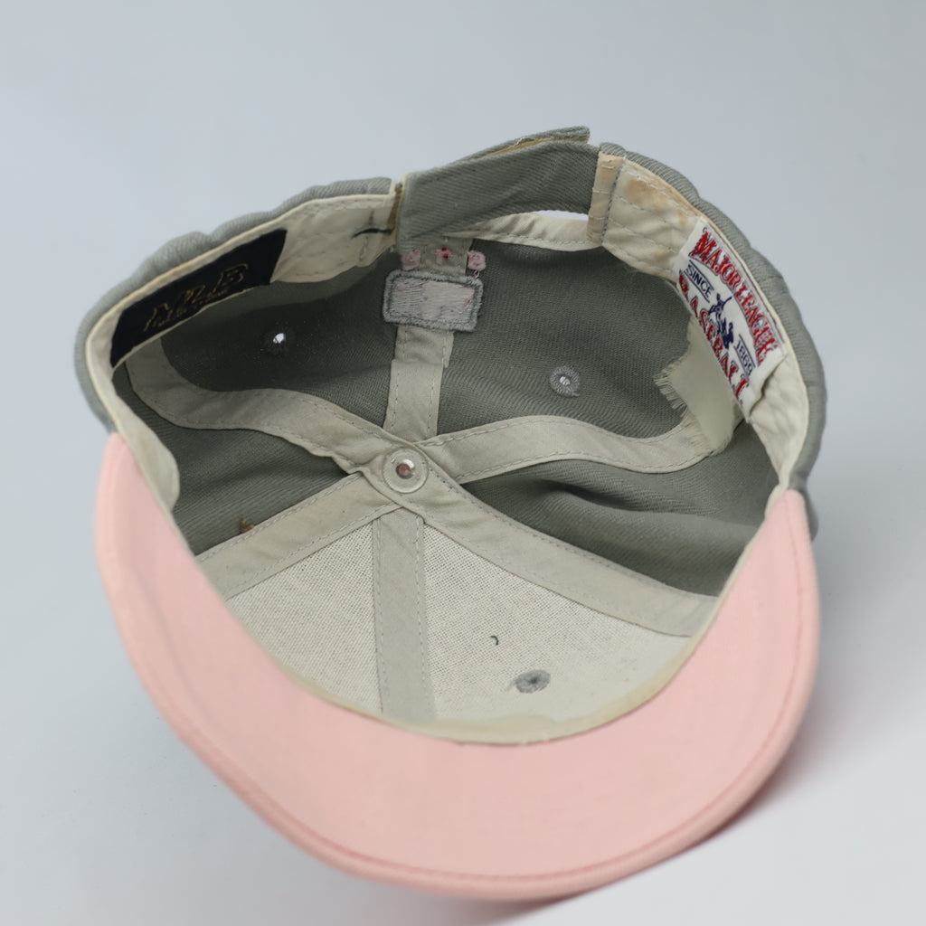 Authentic MLB New York Yankees Thrifted Hat - Grey & Pastel Pink