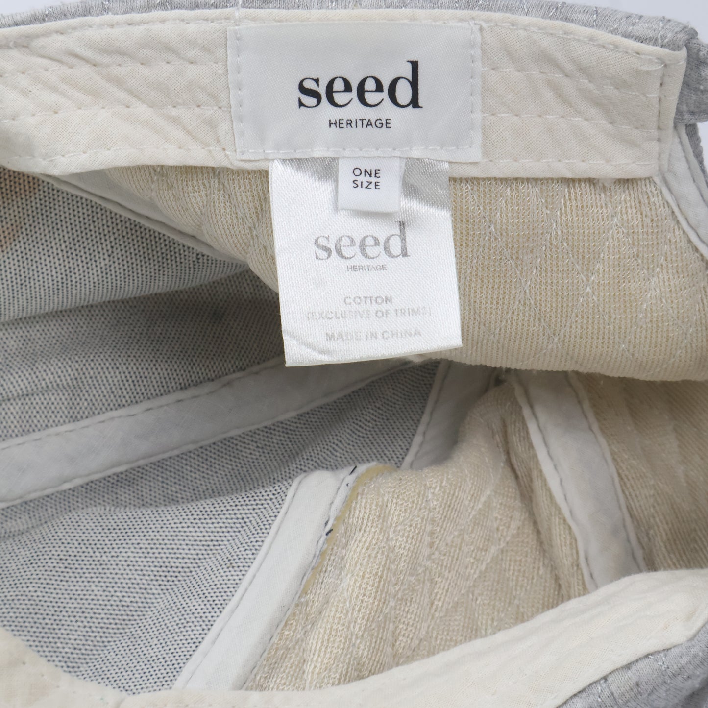 Seed Heritage Quilted Cotton Dad Hat