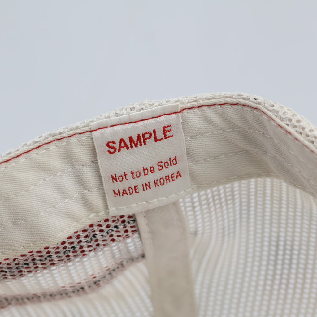 Henleys Luxury Red & White Trucker Hat - Retro Streetwear Cap