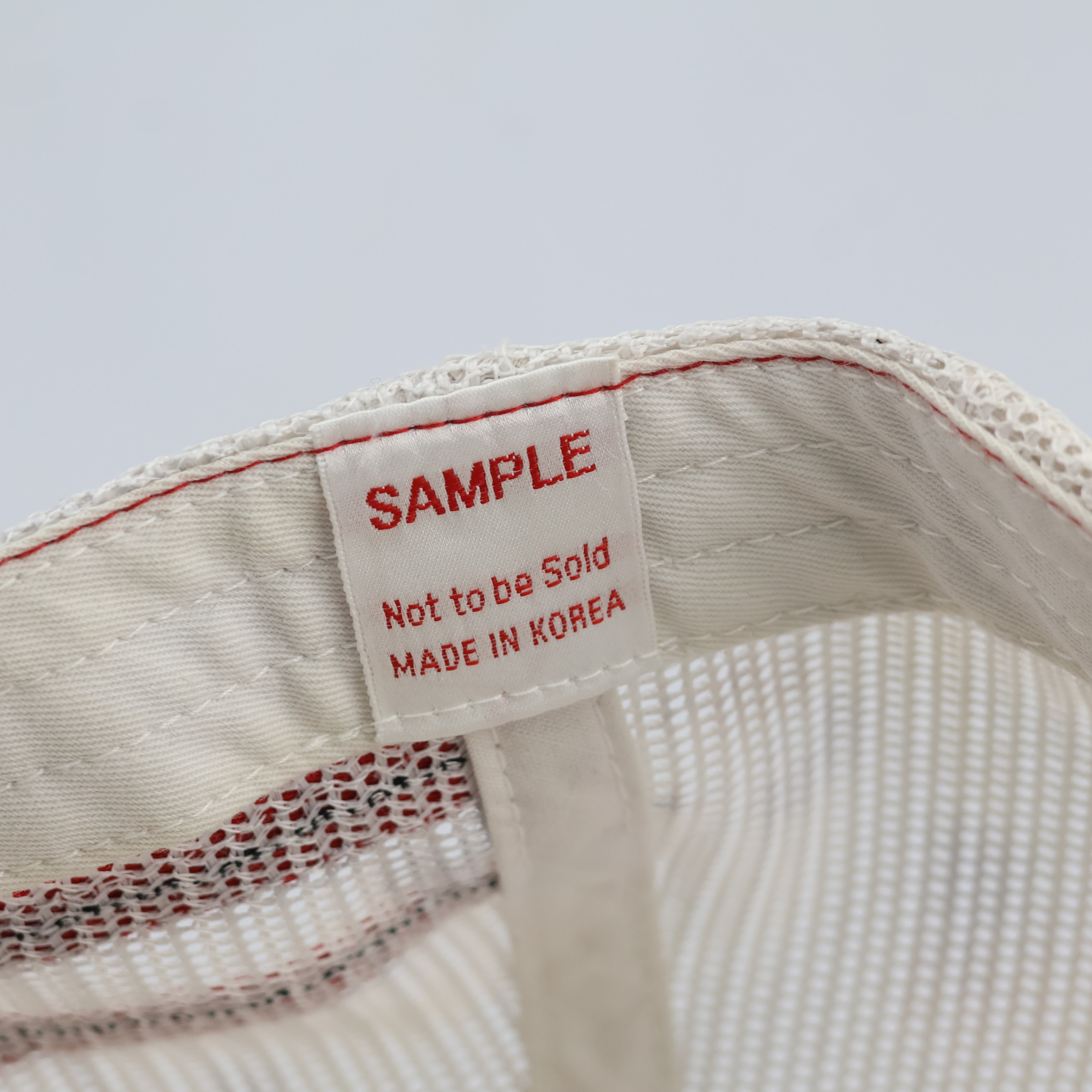 Henleys Luxury Red & White Trucker Hat - Retro Streetwear Cap