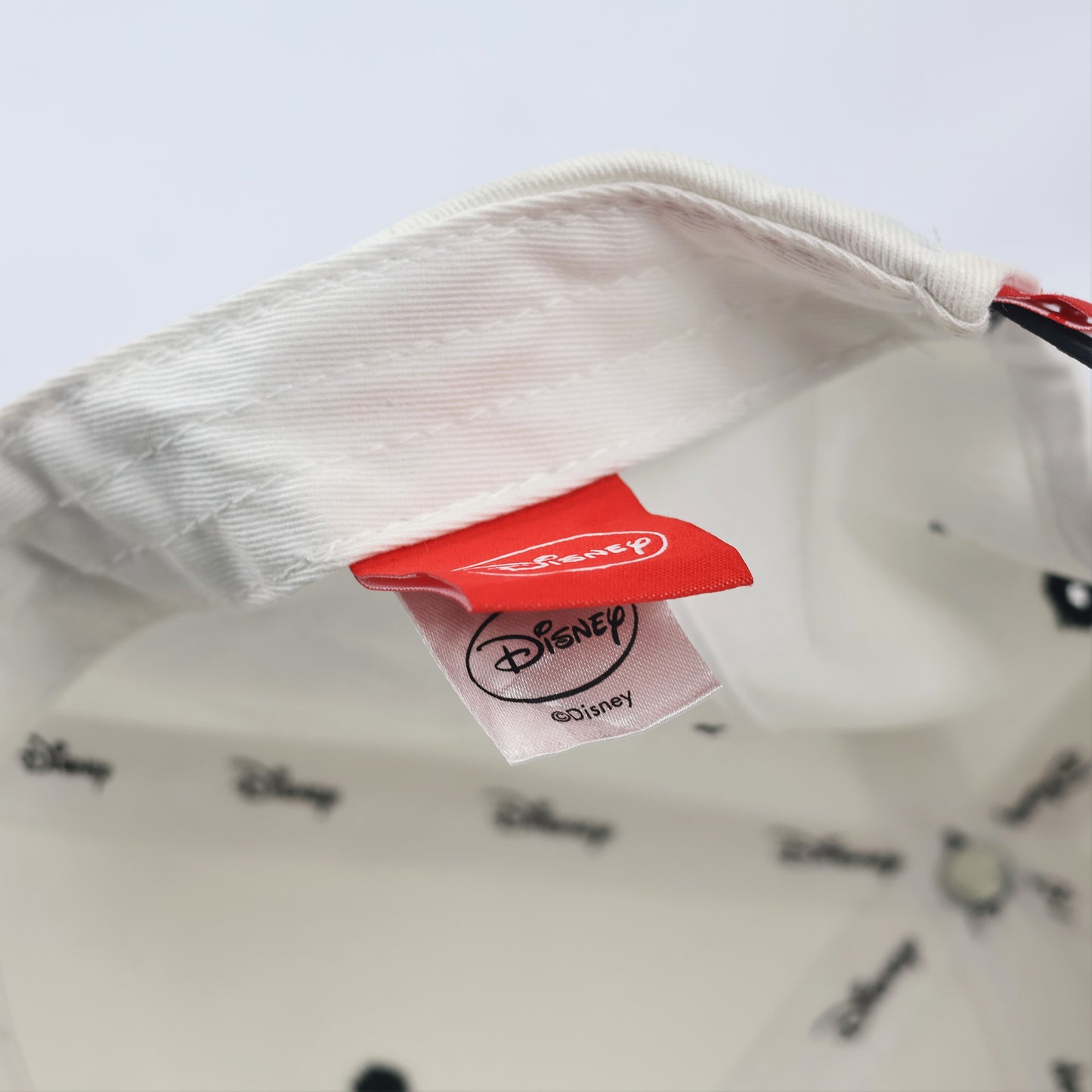 Vintage-Style Mickey Mouse Embroidered Flat Brim Thrifted Hat