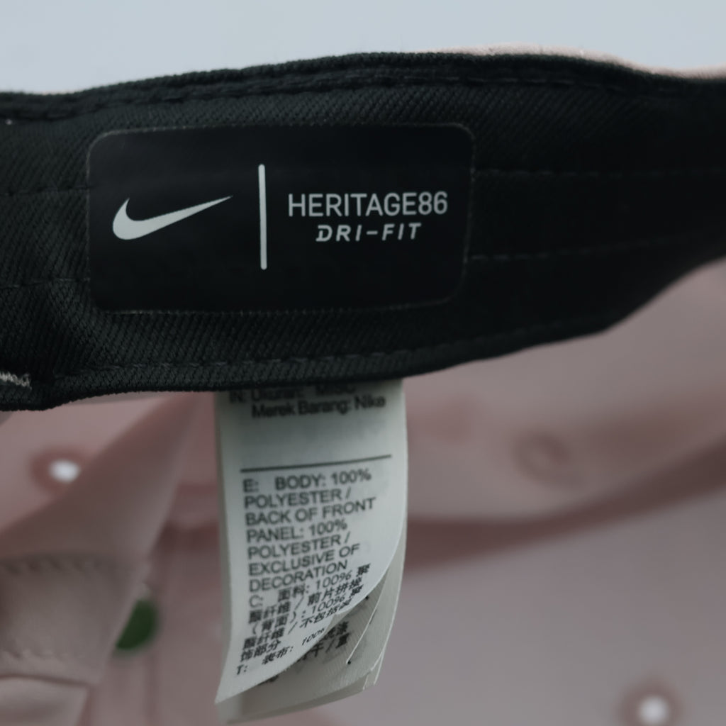 Nike Golf Heritage86 Dri-FIT Adjustable Thrifted Hat - Light Pink