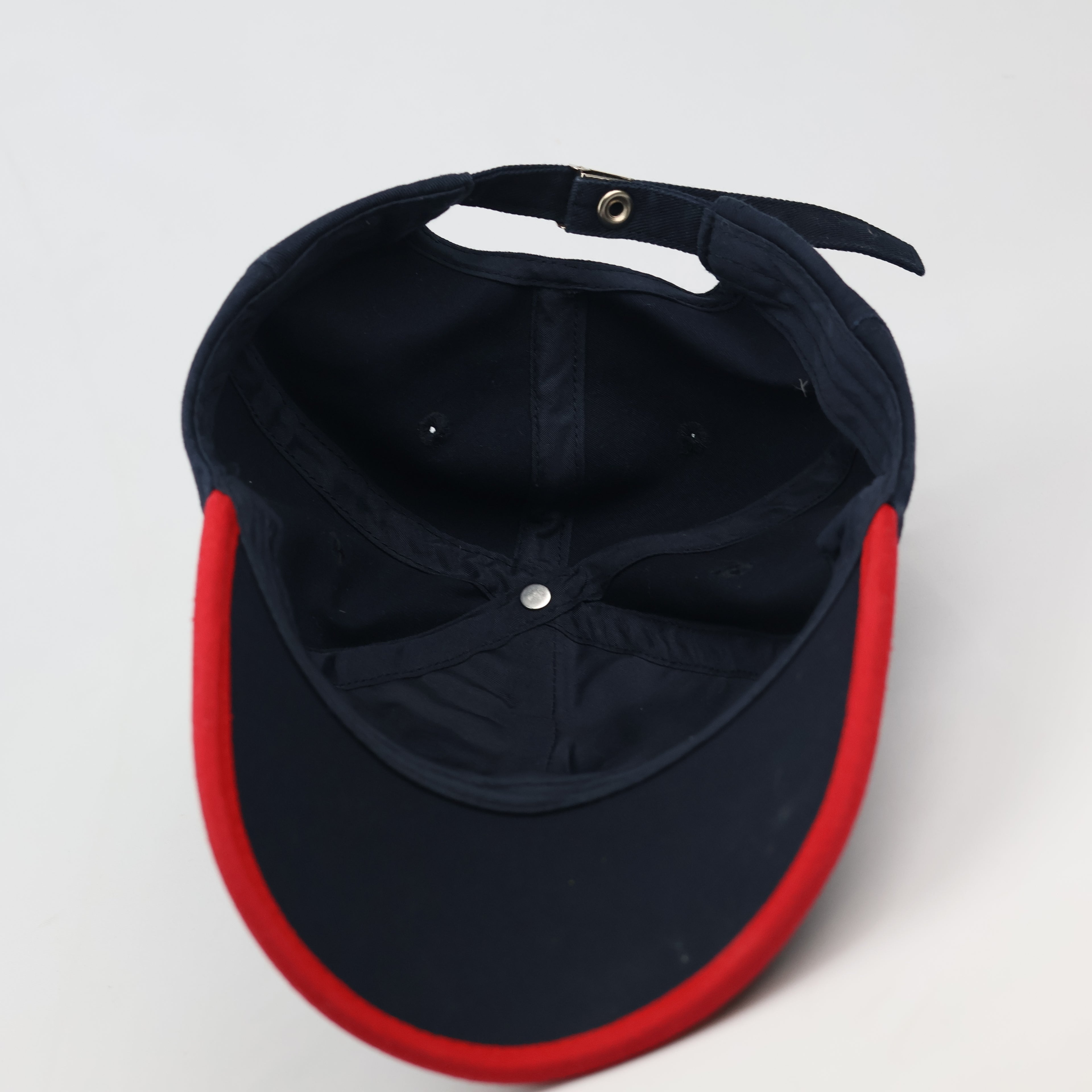 Vintage PING Golf Adjustable Baseball Thrifted Cap - Navy/Red/White
