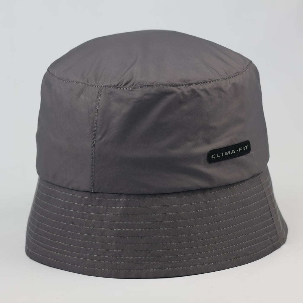 Vintage Nike Clima-FIT Bucket Thrifted Hat - Charcoal Grey Techwear
