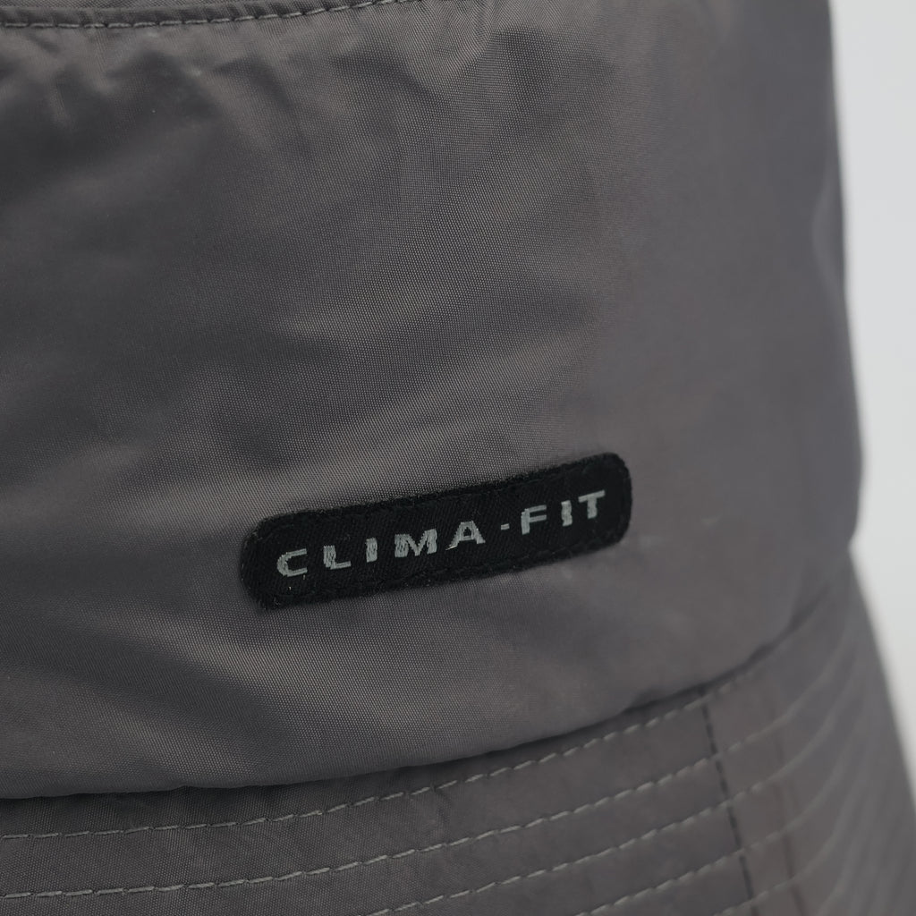 Vintage Nike Clima-FIT Bucket Thrifted Hat - Charcoal Grey Techwear