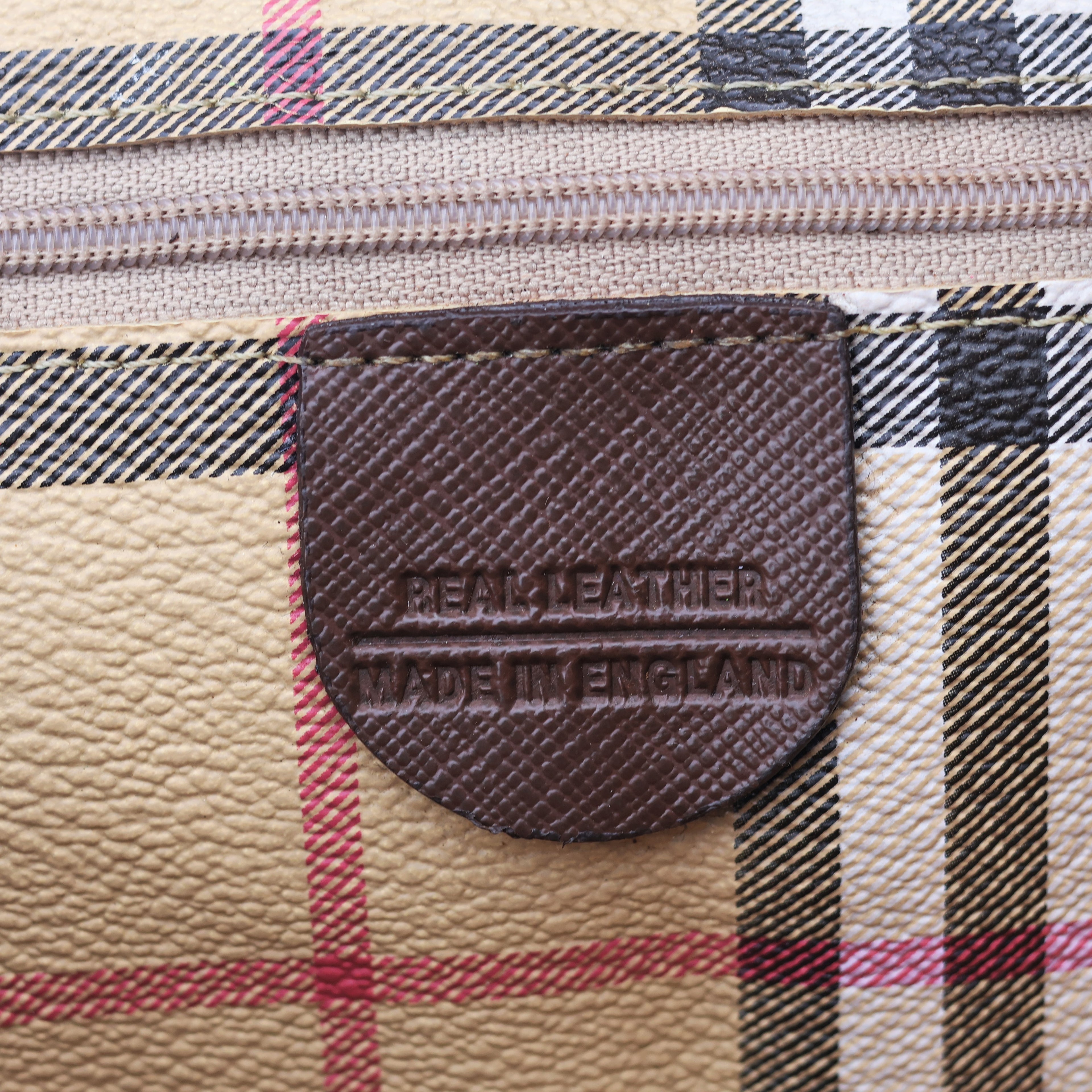 Vintage Burberrys' London Check Canvas Thrifted Backpack – Classic Nova Check