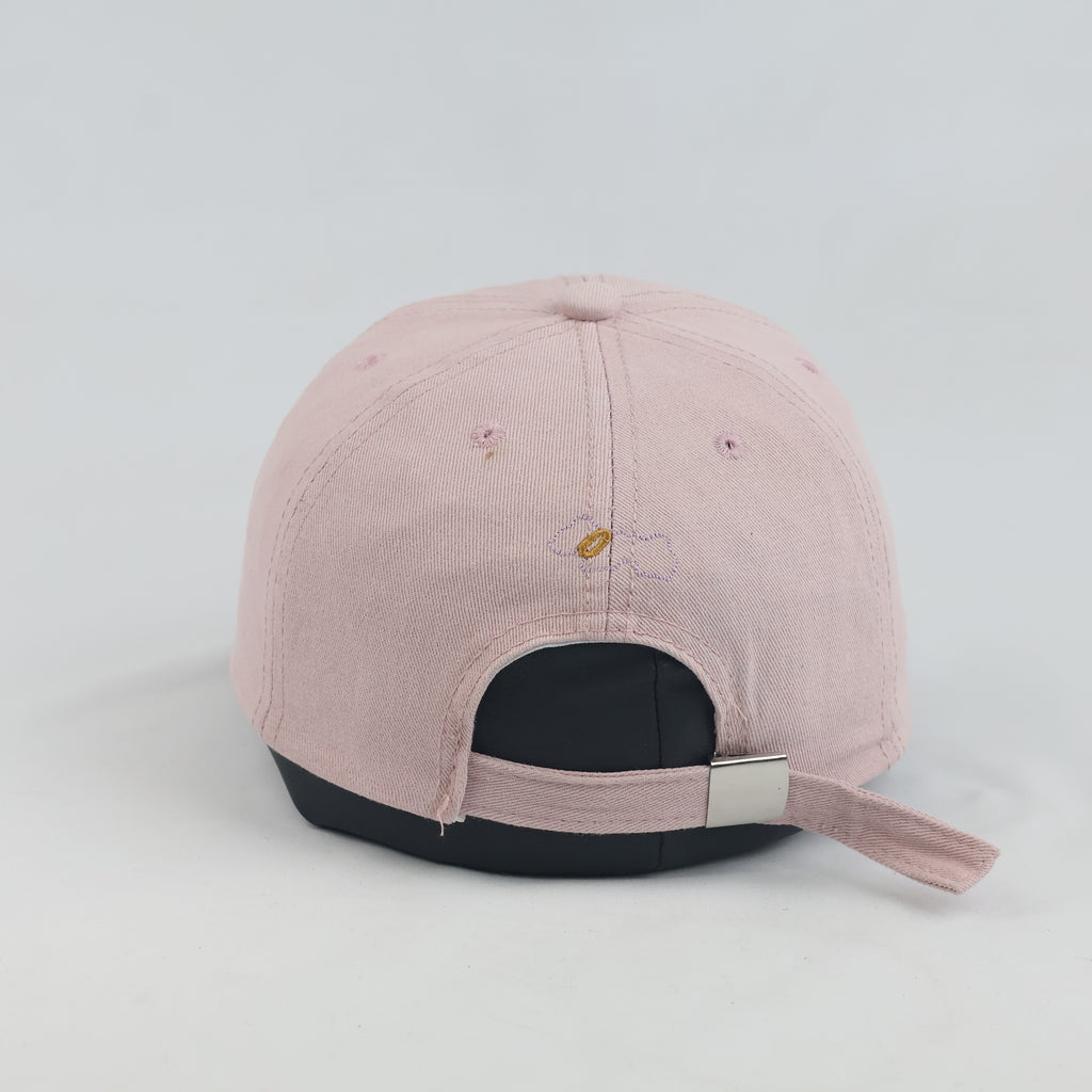 thrifted JKSY Lovely Agatha Embroidered Pink Dad Cap | 10076