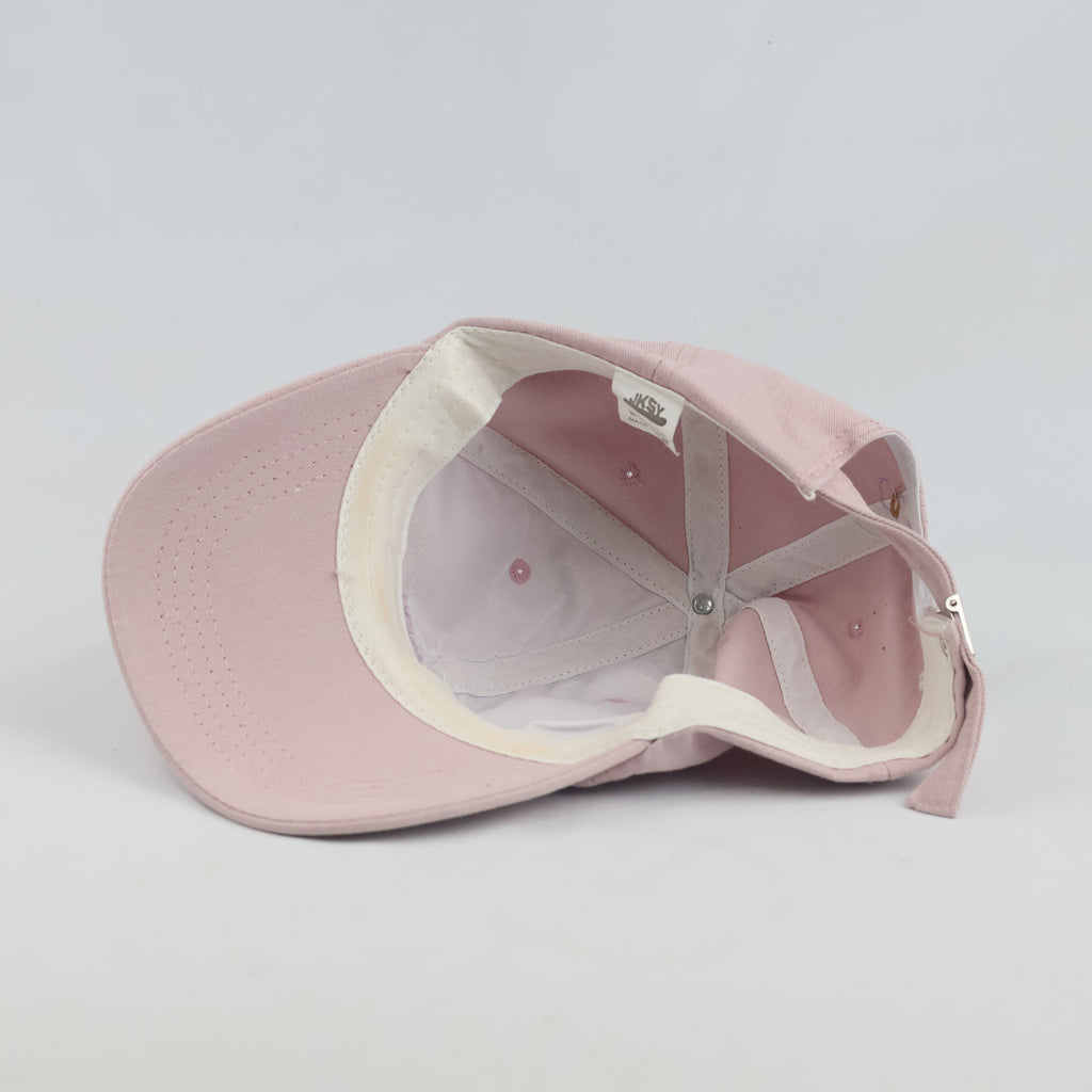 thrifted JKSY Lovely Agatha Embroidered Pink Dad Cap | 10076