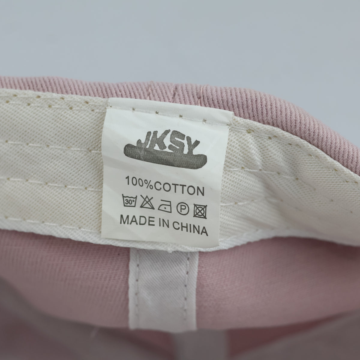 thrifted JKSY Lovely Agatha Embroidered Pink Dad Cap | 10076