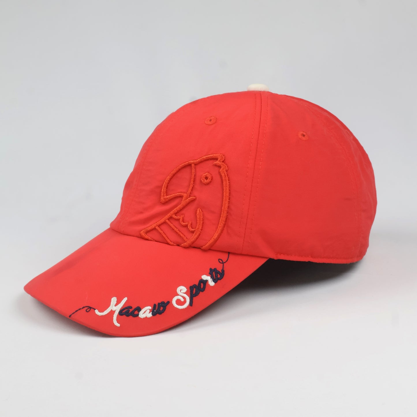 Korean "Macaw Sports" Embroidered Cap