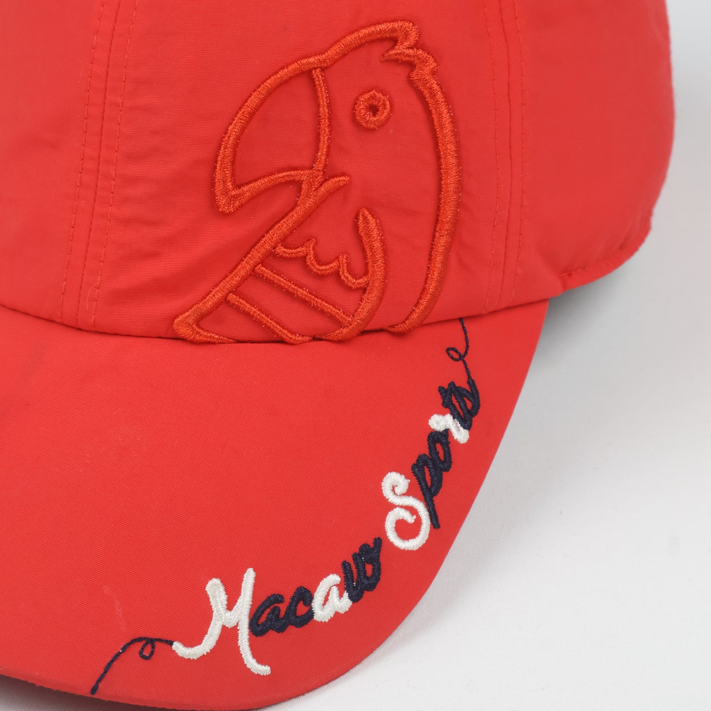 Korean "Macaw Sports" Embroidered Cap