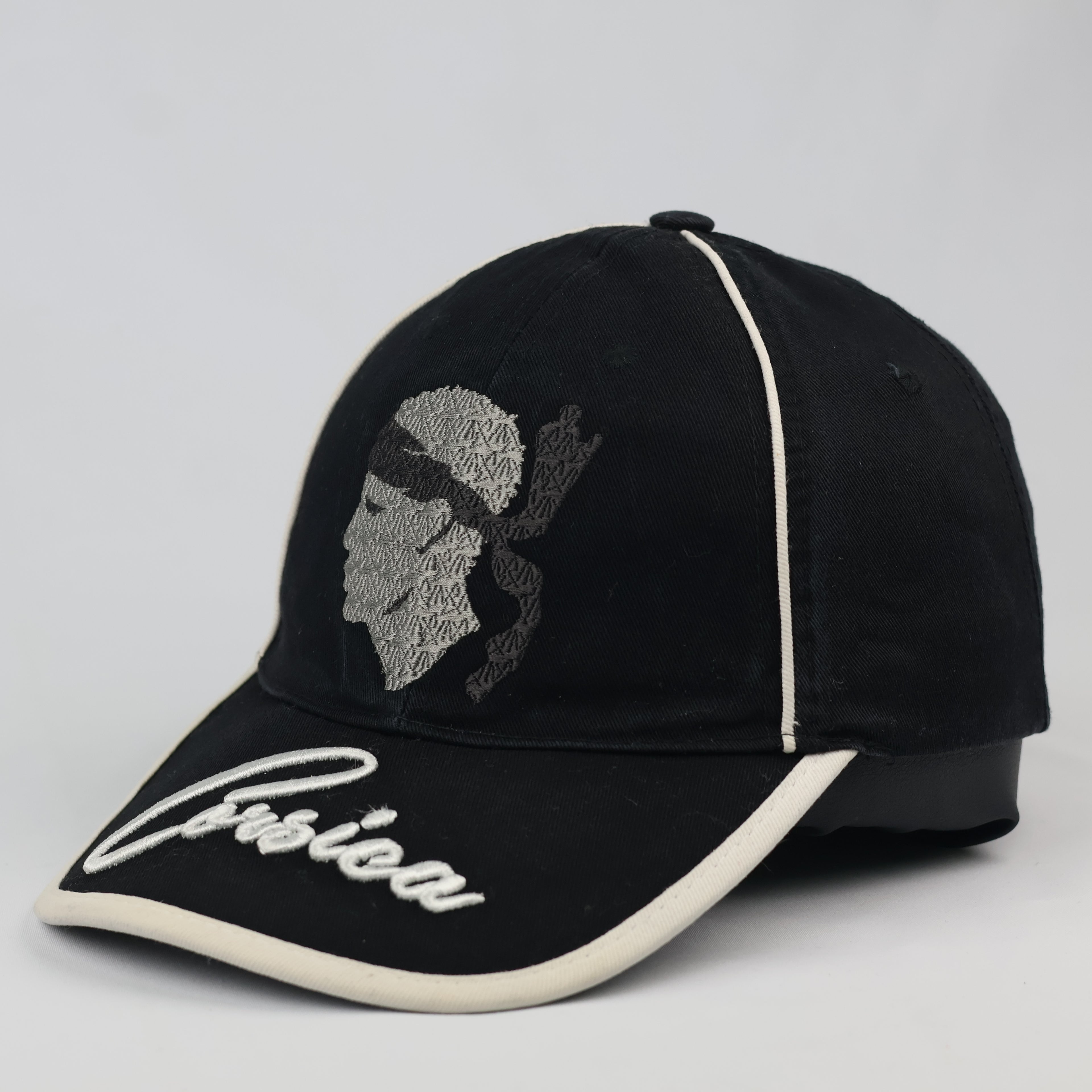 Thrifted Corsica "Testa di Moru" Graphic Cap - Contrast Piping - Adjustable