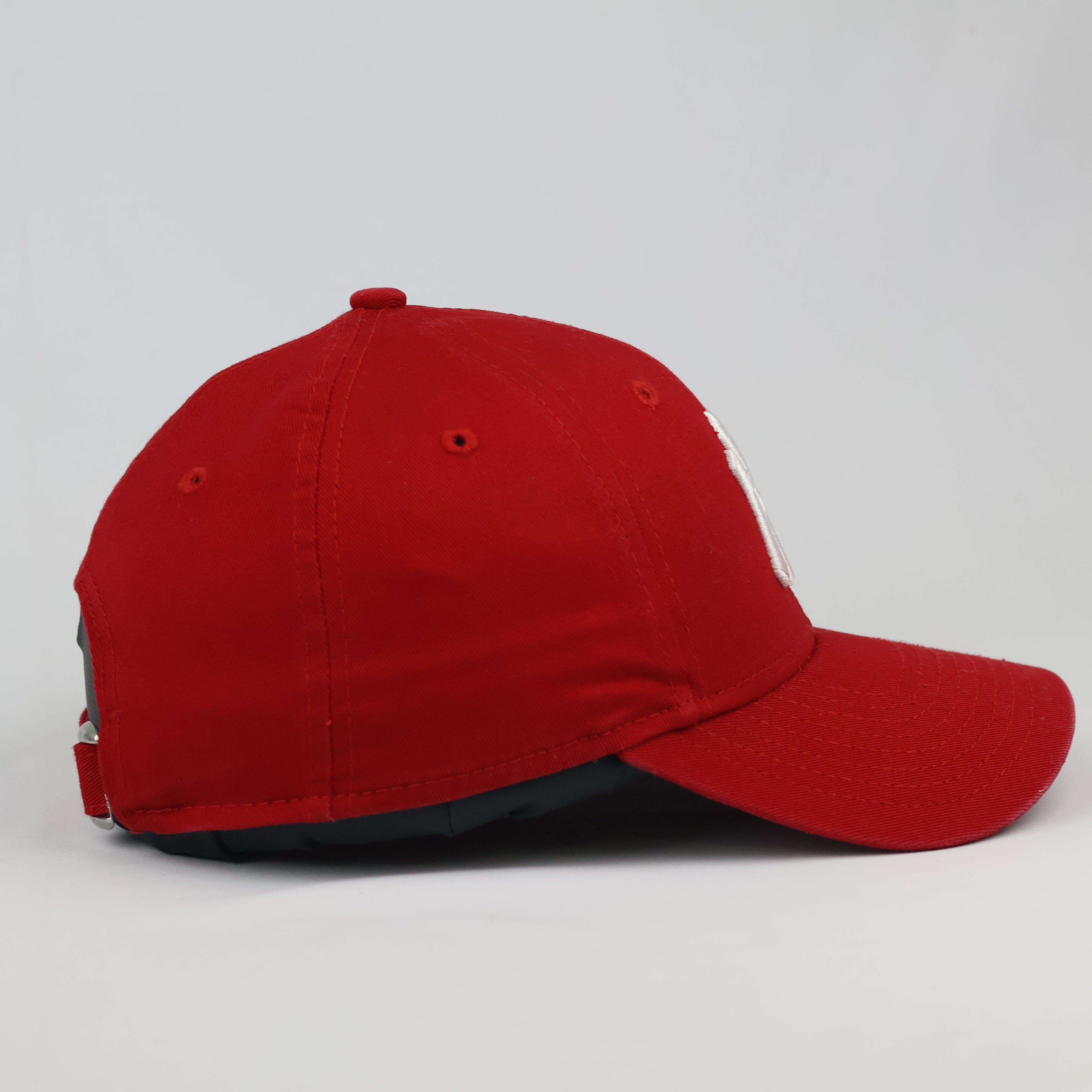 Vintage New Era 9FORTY New York Yankees Red Adjustable Thrifted Hat