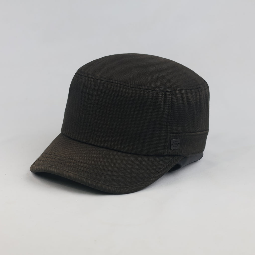 Under Control Flat Top Patrol Hat - Dark Brown | 10079