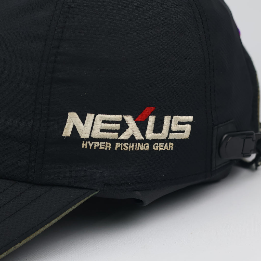 Shimano Nexus Limited Pro GORE-TEX Fishing Thrifted Hat - Black/Gold - Size 56-59cm