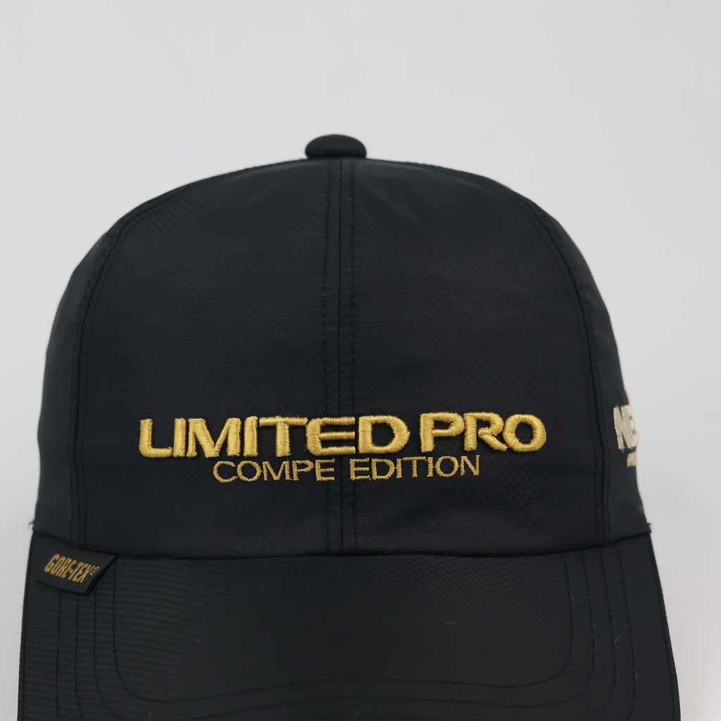 Shimano Nexus Limited Pro GORE-TEX Fishing Thrifted Hat - Black/Gold - Size 56-59cm