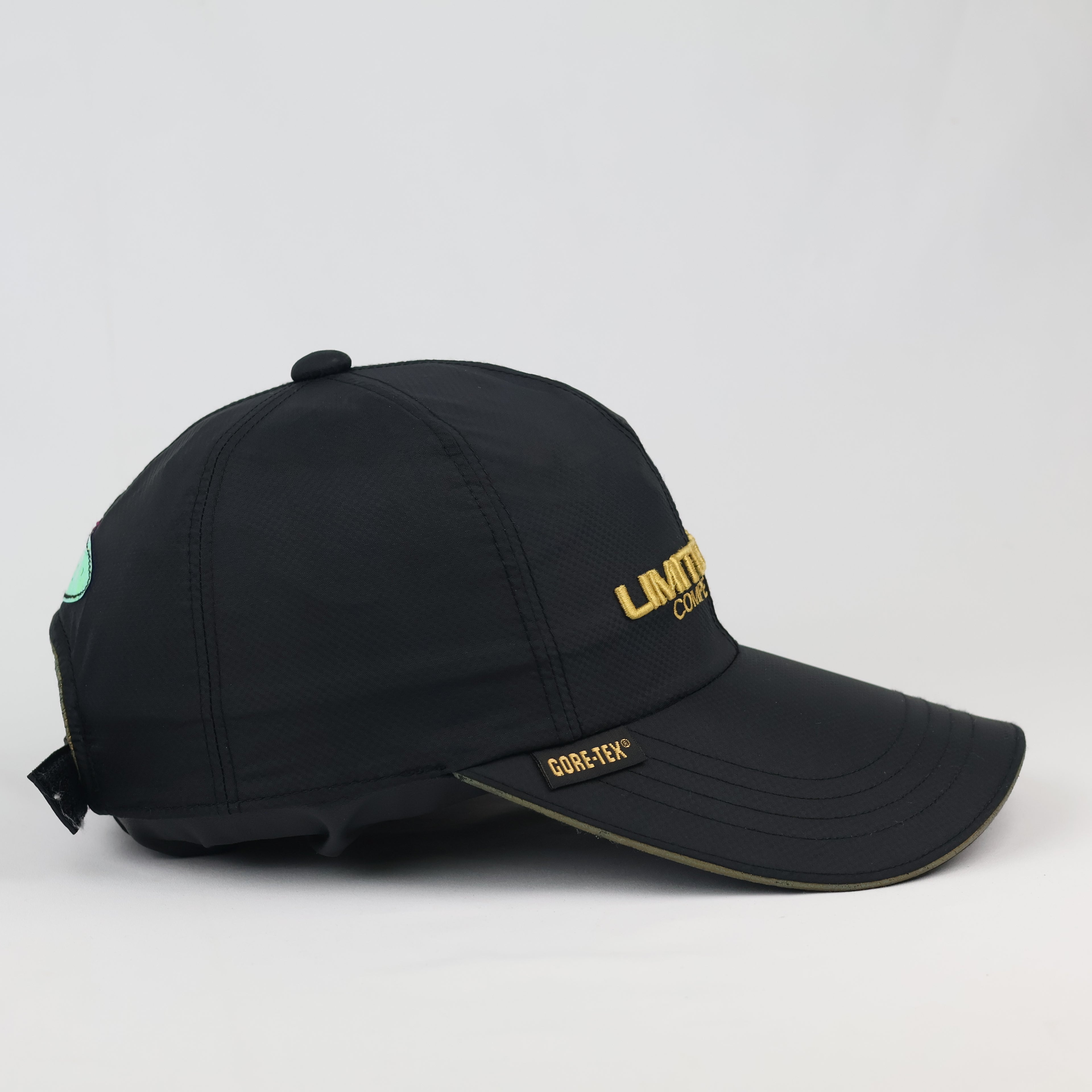 Shimano Nexus Limited Pro GORE-TEX Fishing Thrifted Hat - Black/Gold - Size 56-59cm