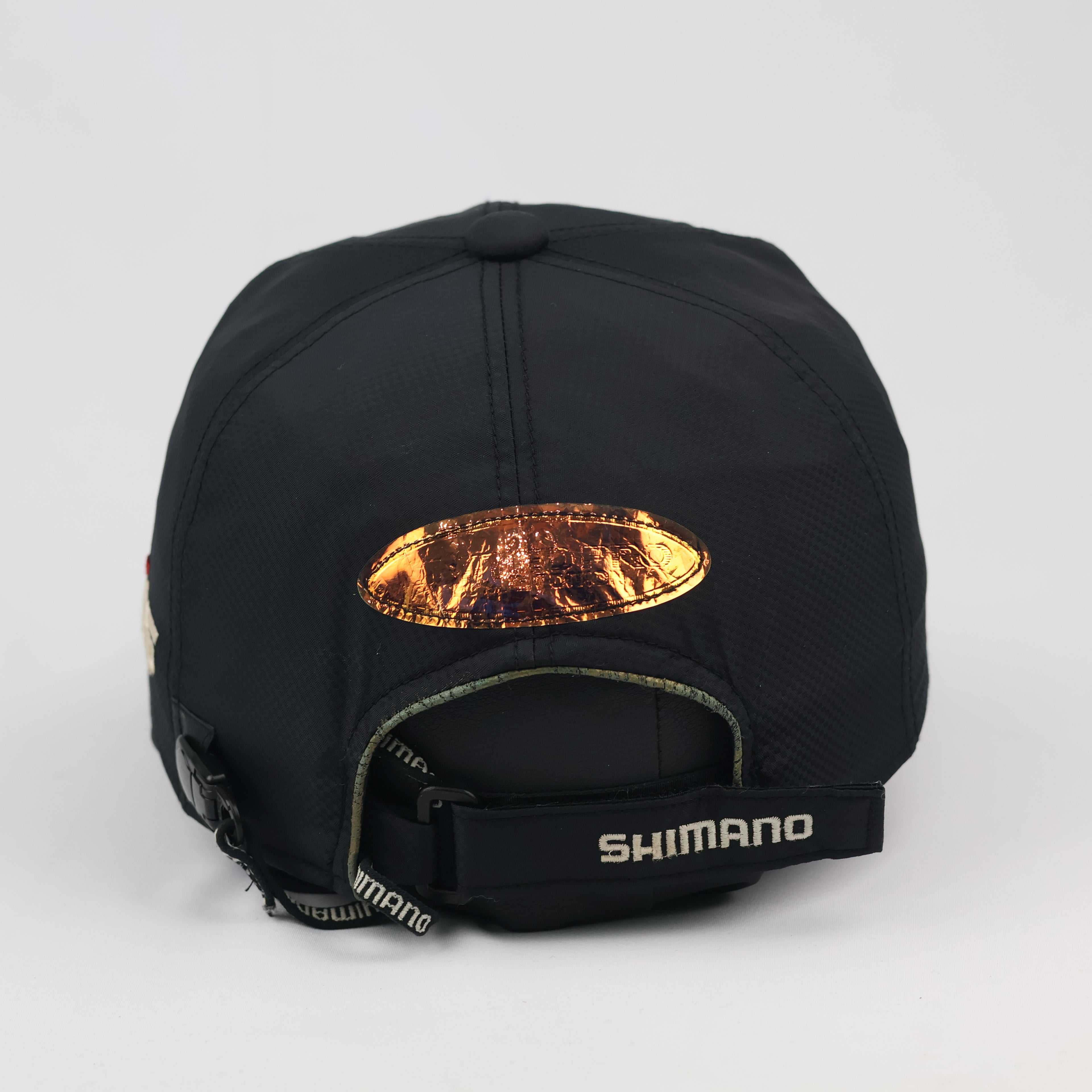 Shimano Nexus Limited Pro GORE-TEX Fishing Thrifted Hat - Black/Gold - Size 56-59cm