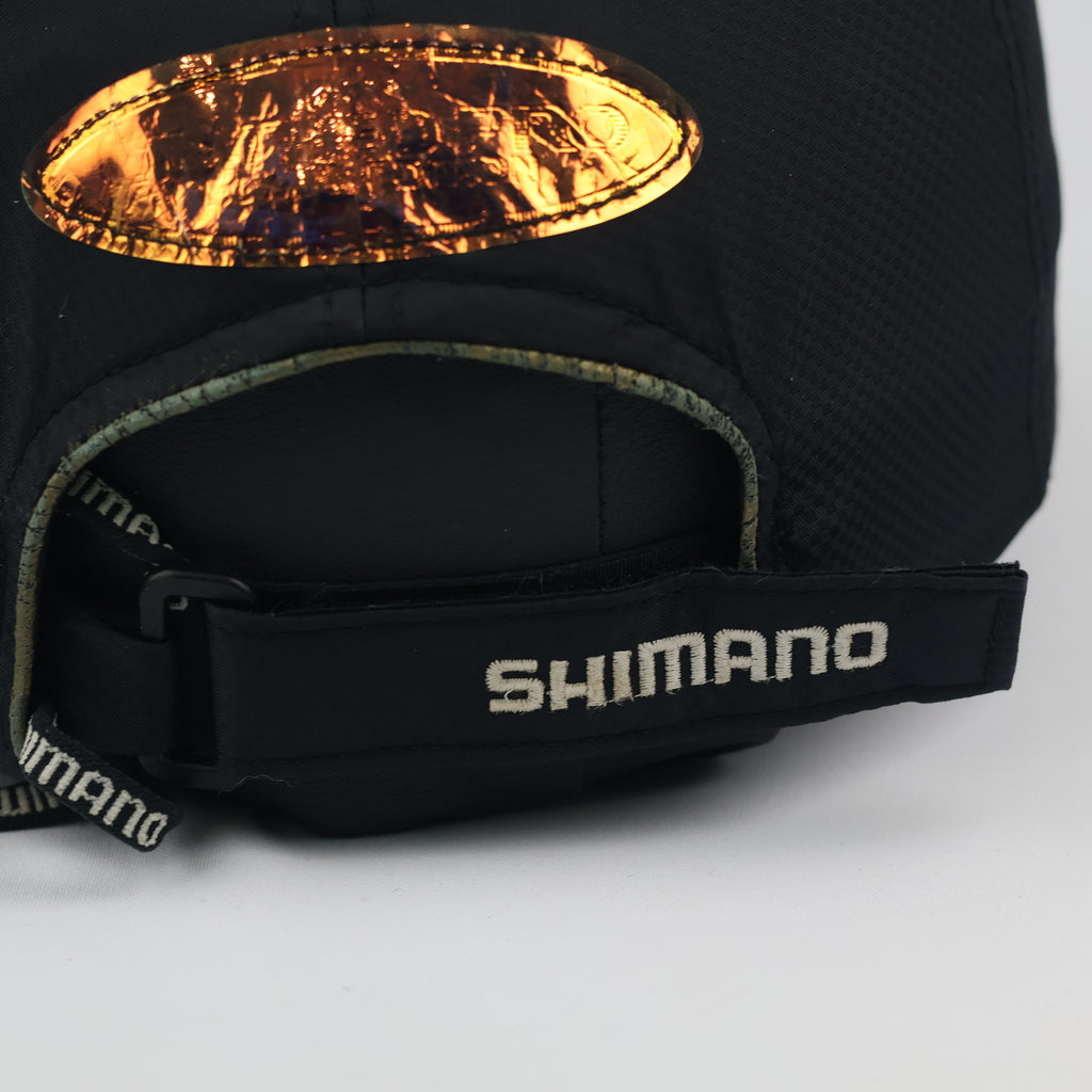 Shimano Nexus Limited Pro GORE-TEX Fishing Thrifted Hat - Black/Gold - Size 56-59cm