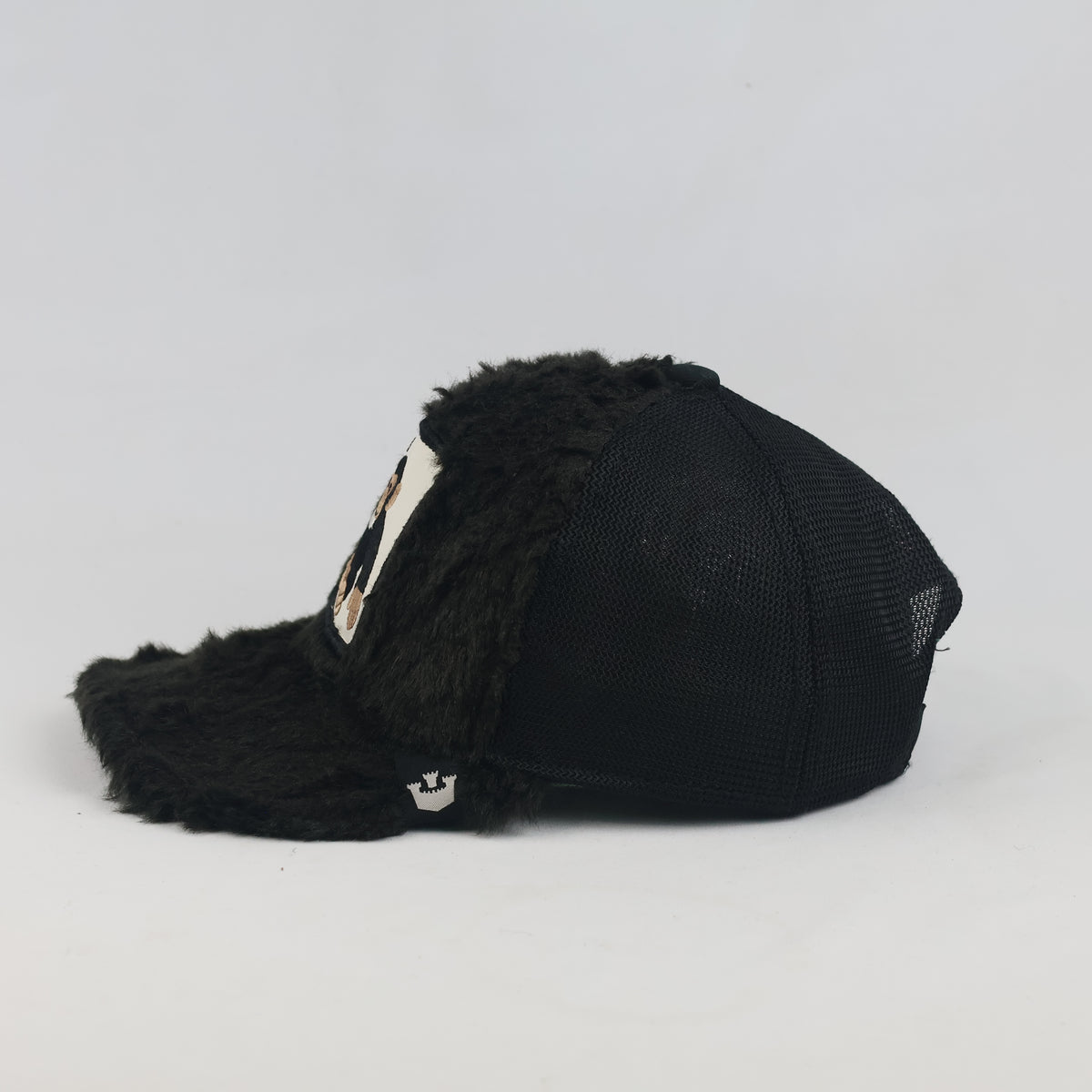 Vintage Goorin Bros Bananas Monkey Faux Fur Trucker Cap | 10085