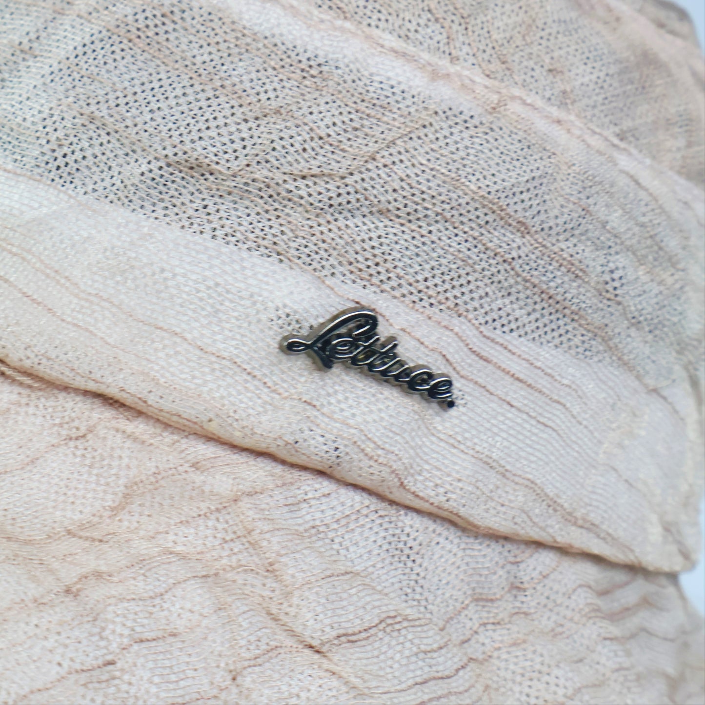 Korean Brand "Lettuce" Crinkled Bucket Hat