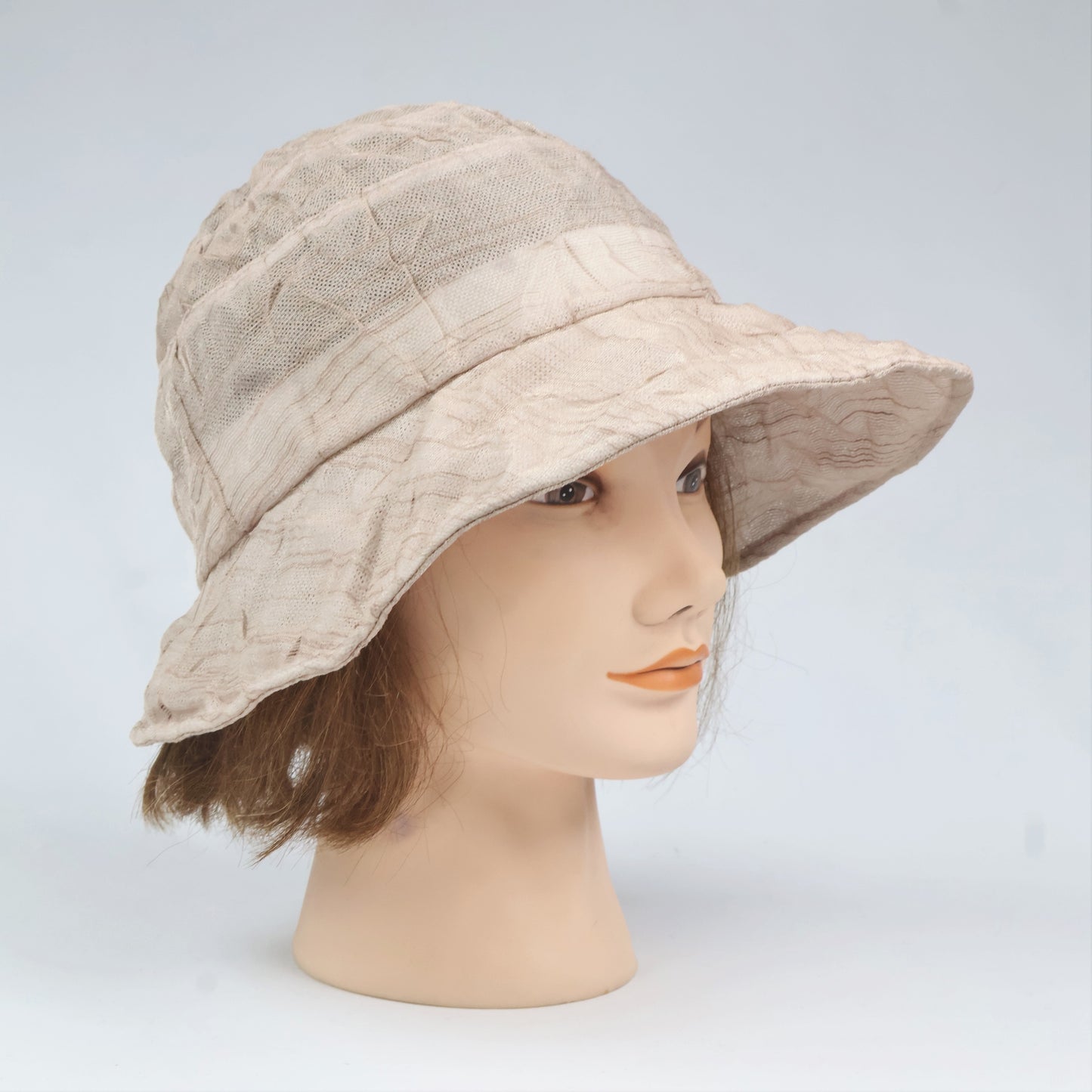 Korean Brand "Lettuce" Crinkled Bucket Hat